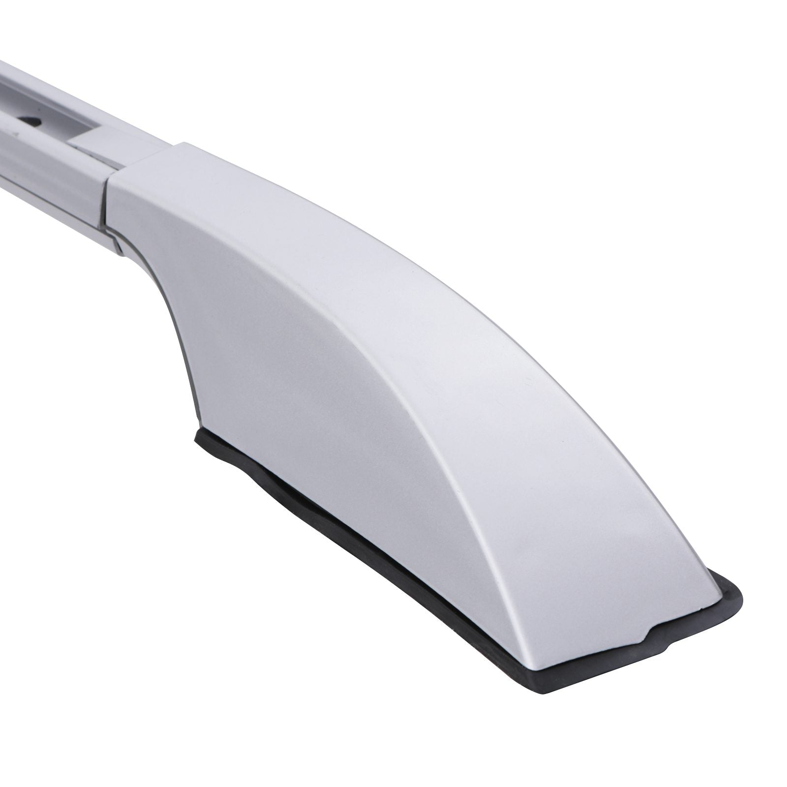 Predator 4x4 Full Length Silver Extended Roof Rails To Fit Land Rover Discovery 3 / 4 L319 05-16