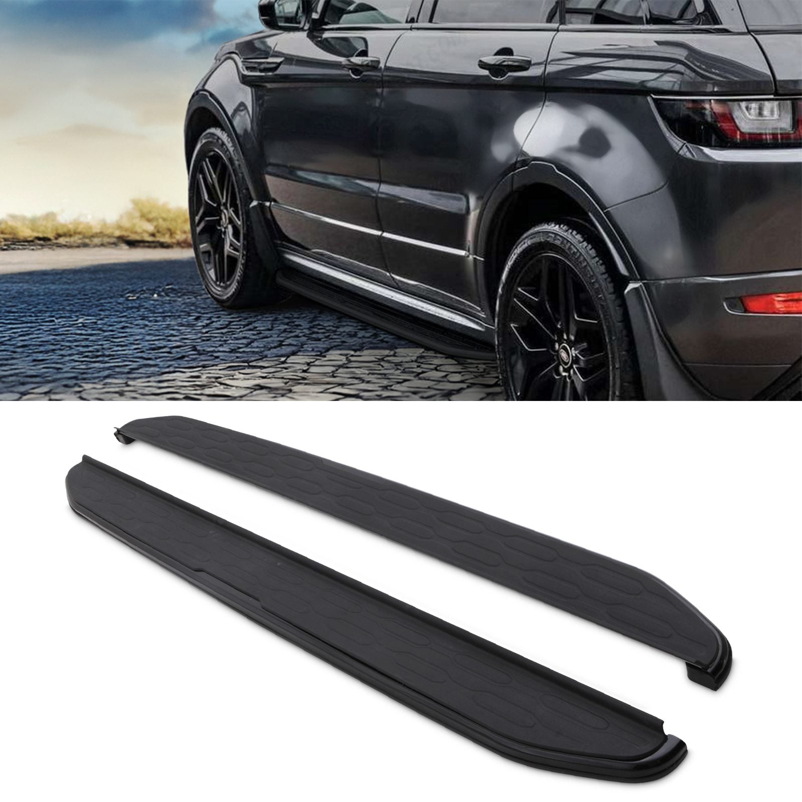 Predator 4x4 Dynamic Style Side Step Boards To Fit Range Rover Evoque 10-17