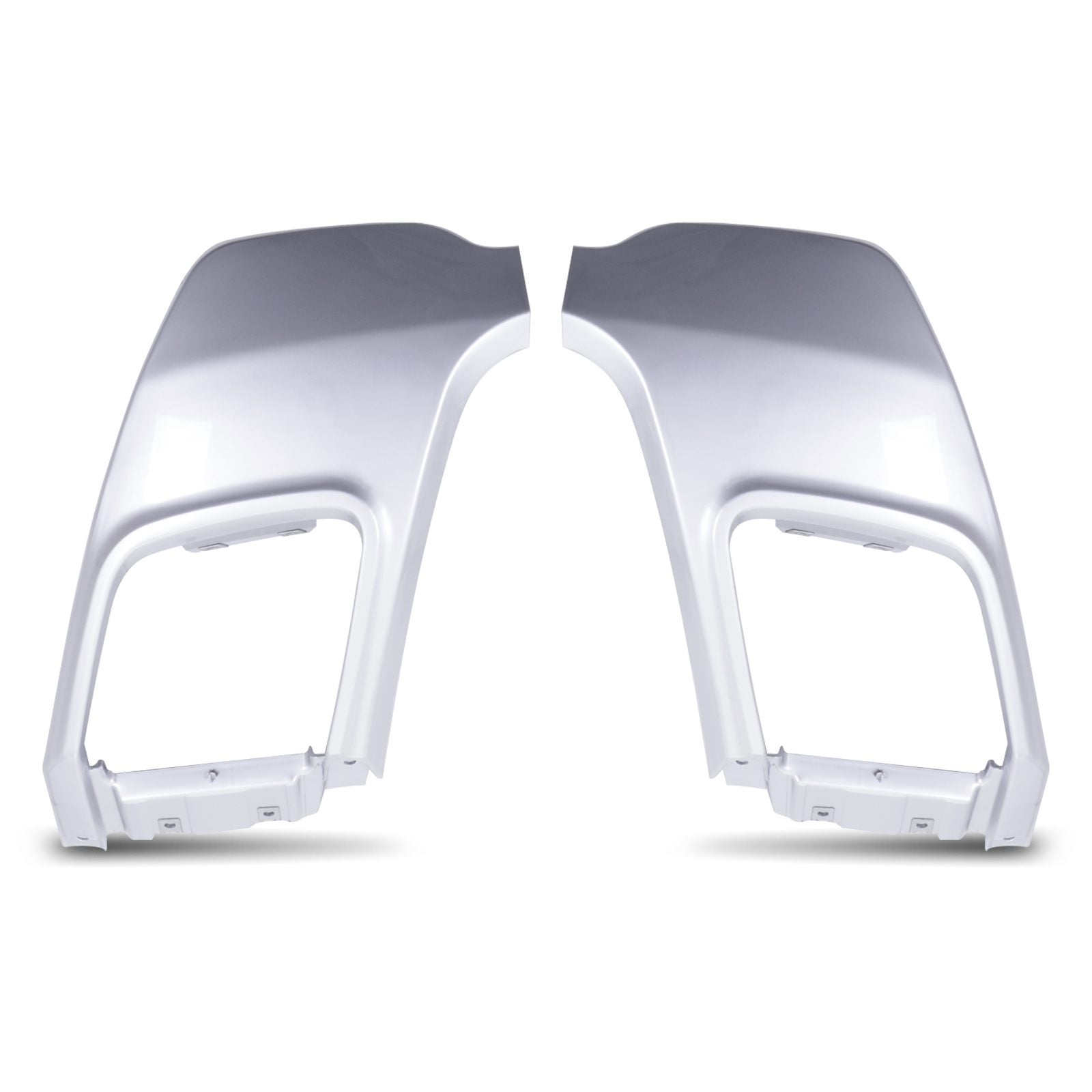 Predator 4x4 Silver Exhaust Rear Bumper Trims To Fit Range Rover Evoque L538 10-17