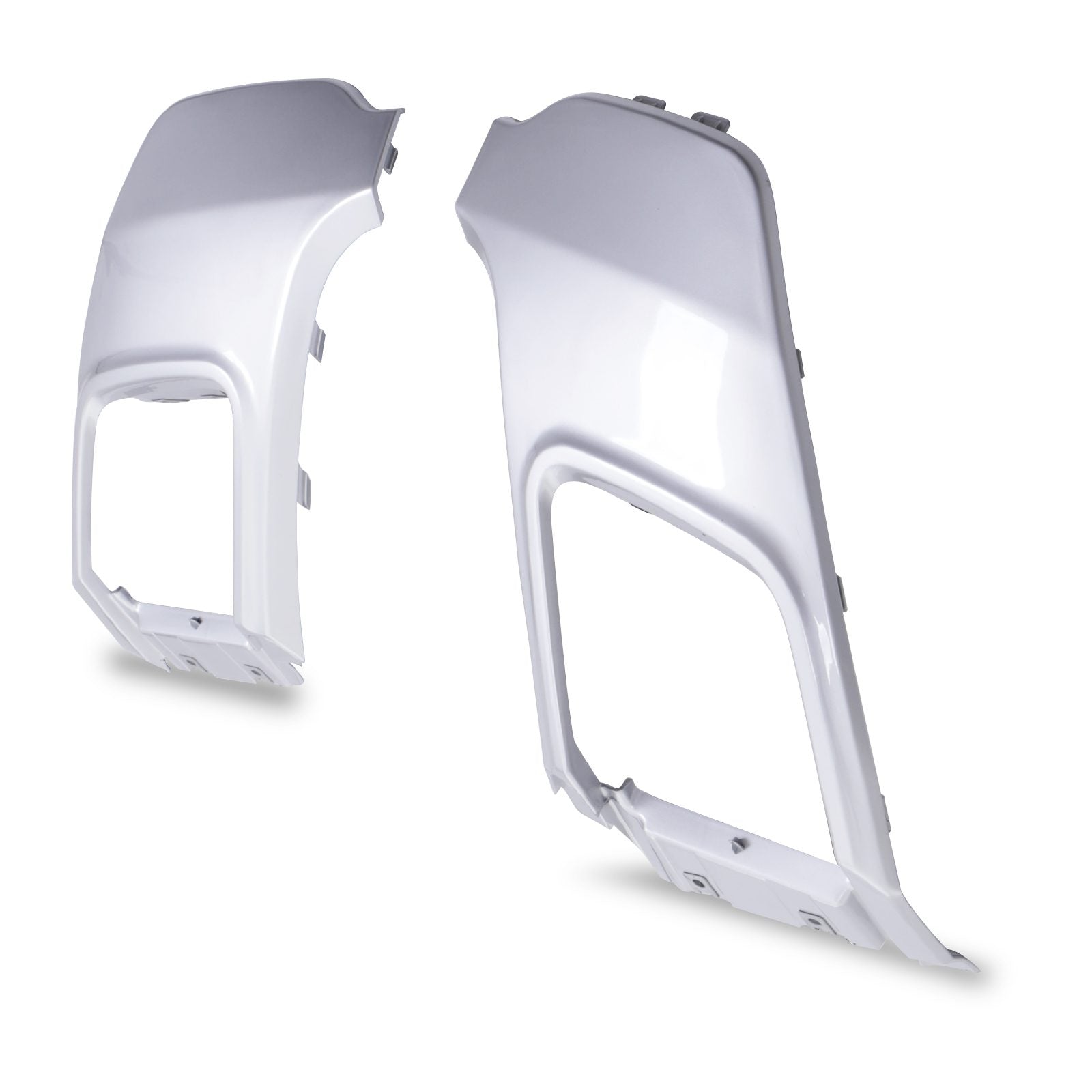 Predator 4x4 Silver Exhaust Rear Bumper Surrounds To Fit Range Rover Evoque L538 10-17