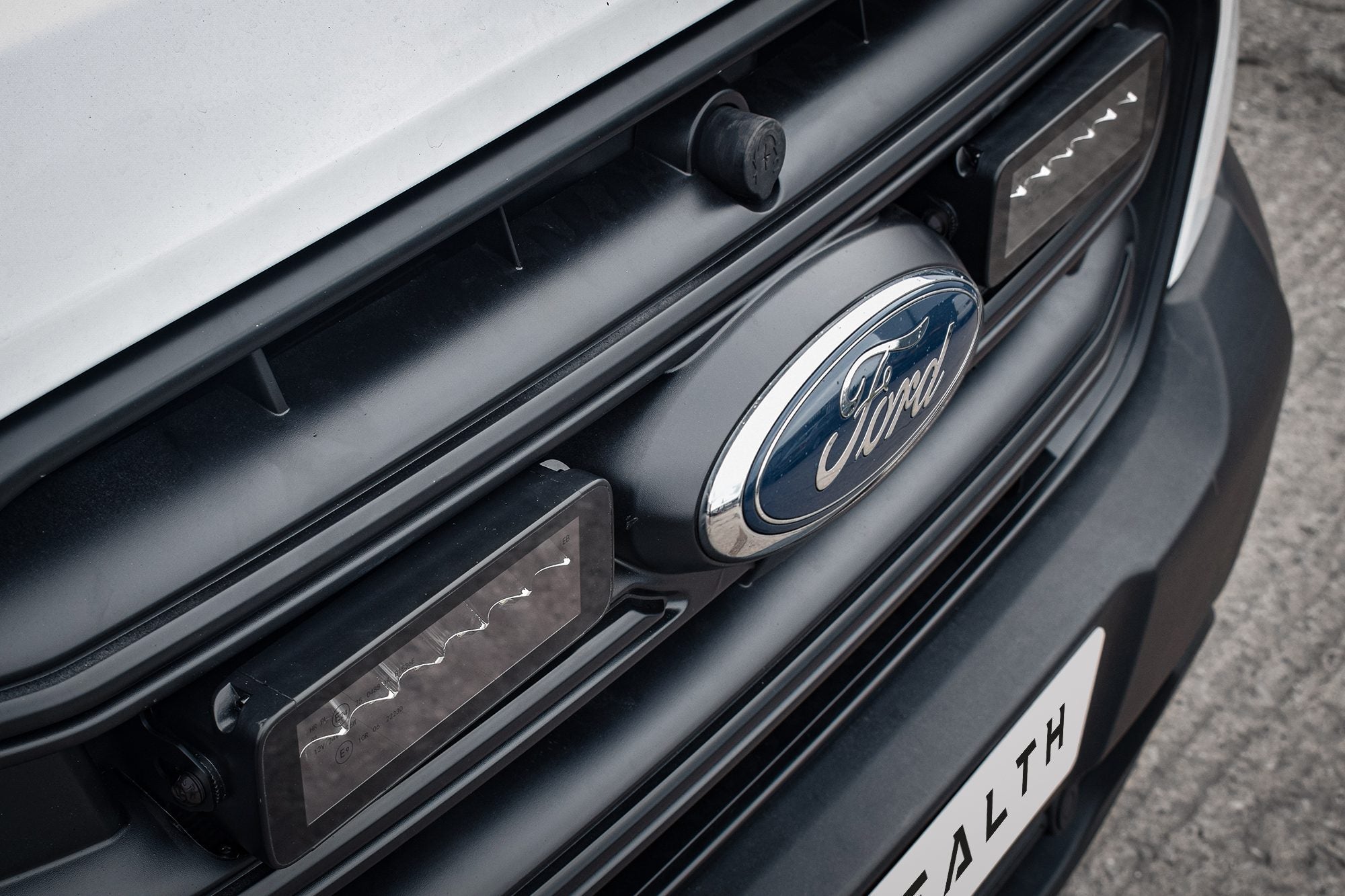 Stealth Ford Transit 2020+ Twin 7" Luminous LED Integration Grille Kit - 10,080 Lumens