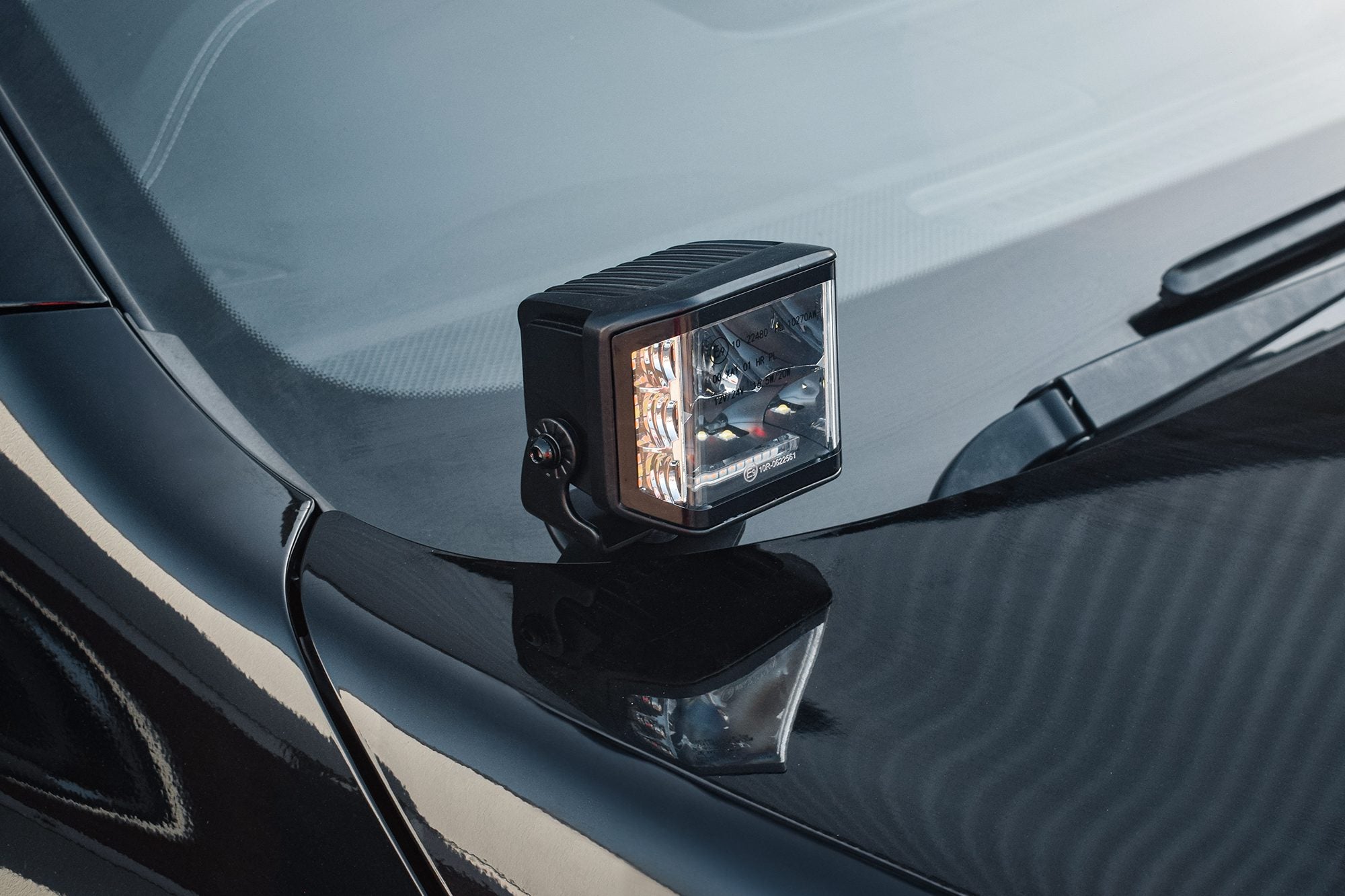 Stealth Mercedes X-Class Twin 4" Dark Force LED Bonnet Kit - 16,800 Lumens