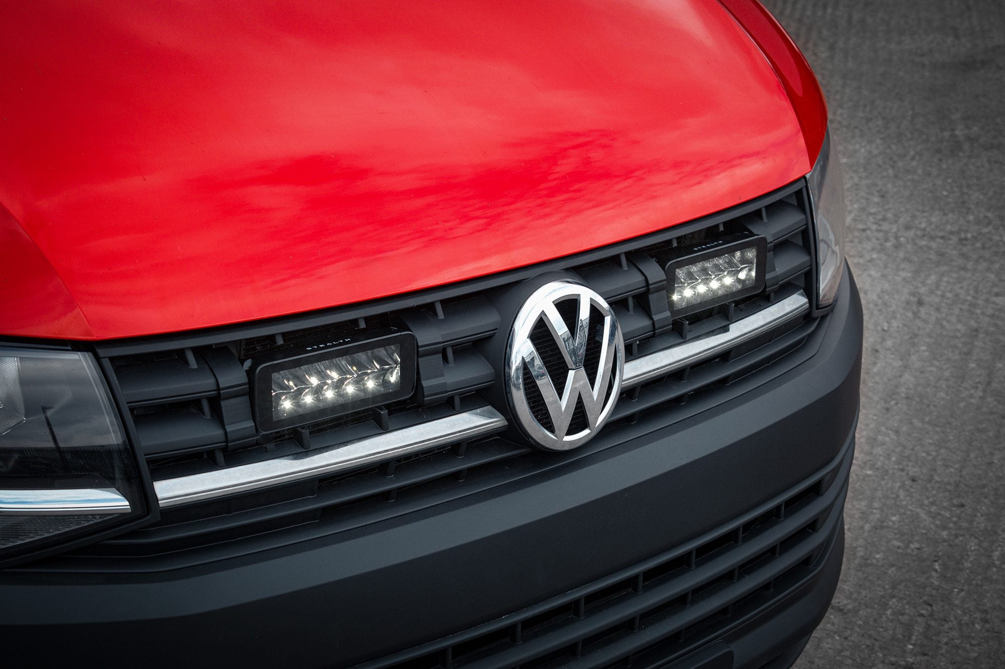 Stealth VW Transporter T6 Startline 2016-2018 Twin 7" Luminous LED Integration Kit - 10,080 Lumens