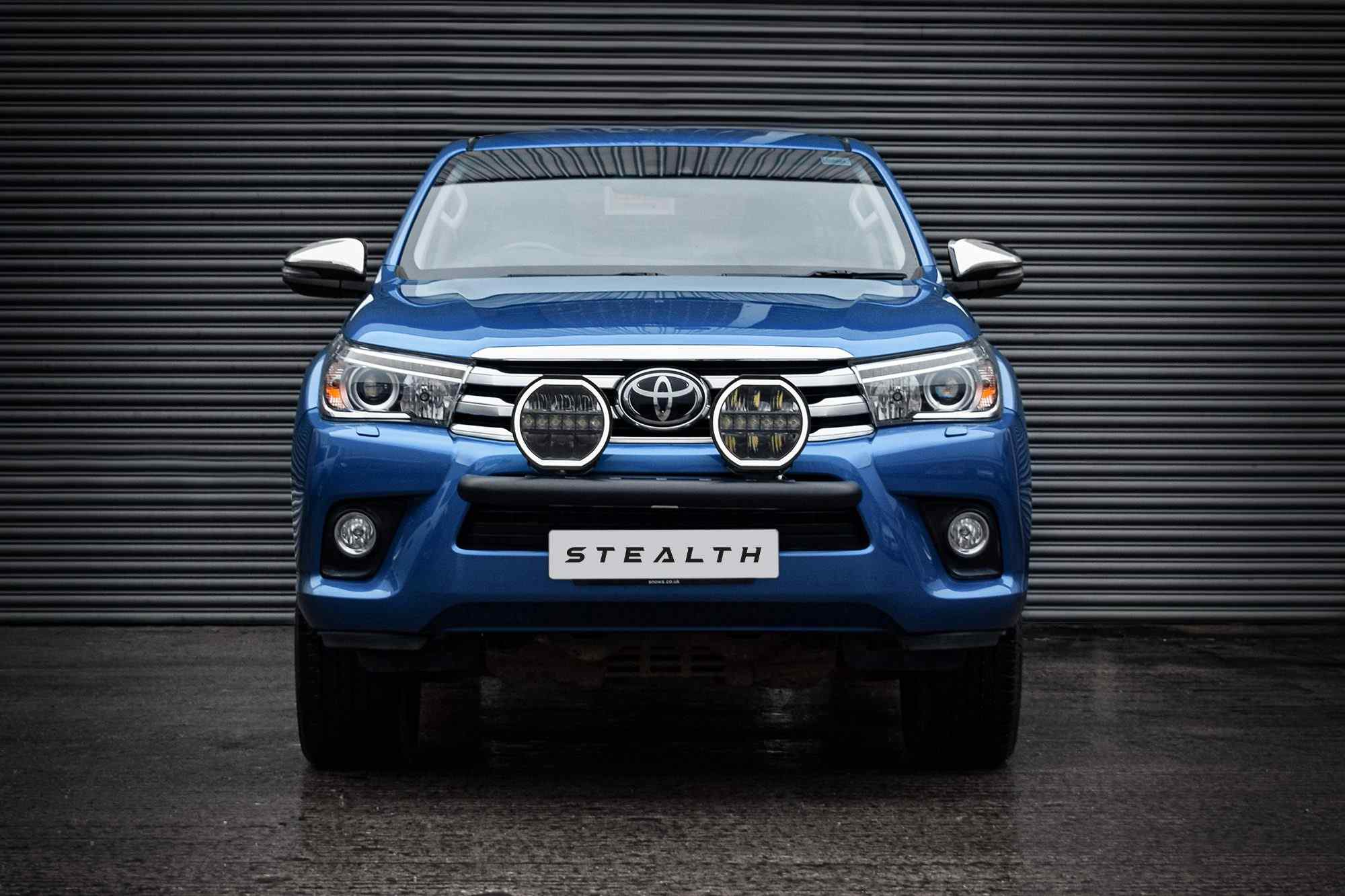 Stealth Toyota Hilux MK8 2015-2020 Twin 9" Luminous LED Spot Light Kit - 15,874 Lumens