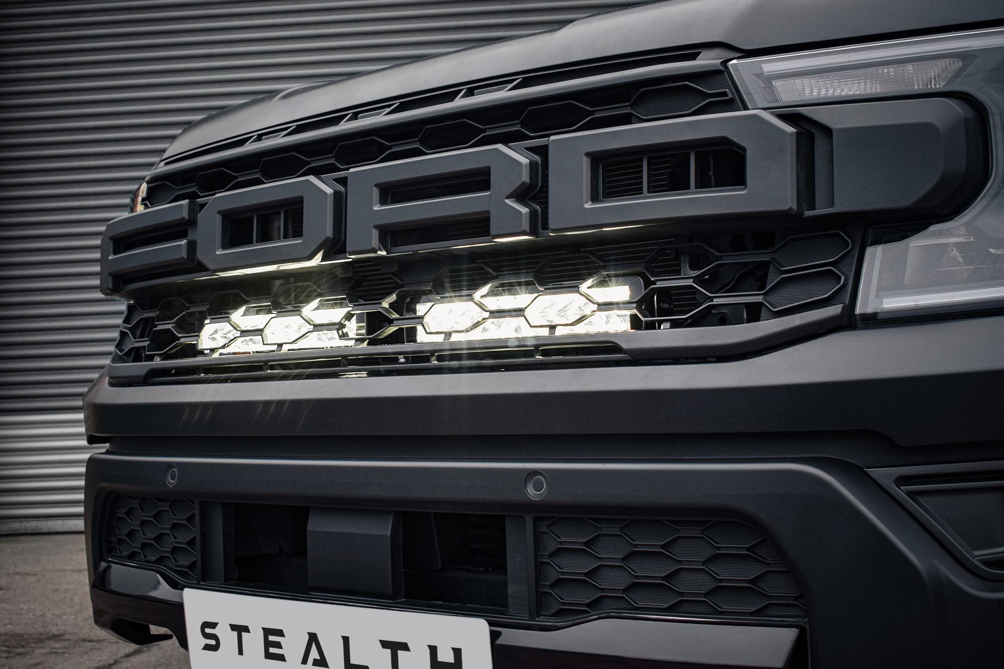 Stealth Ford Ranger T9 2023+ Twin 13" Luminous LED Integration Grille Kit - 20,160 Lumens