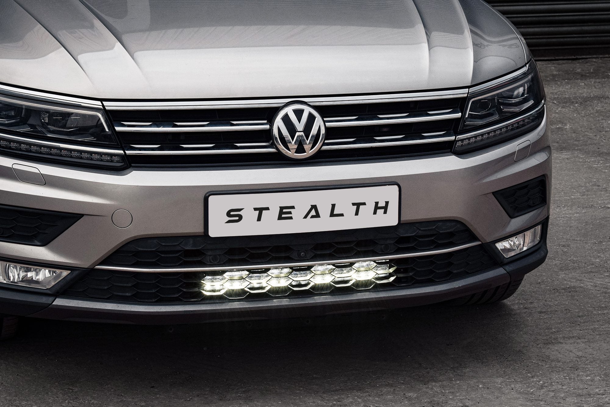 Stealth VW Tiguan 2016-2020 21" Luminous LED Integration Grille Kit - 16,800 Lumens