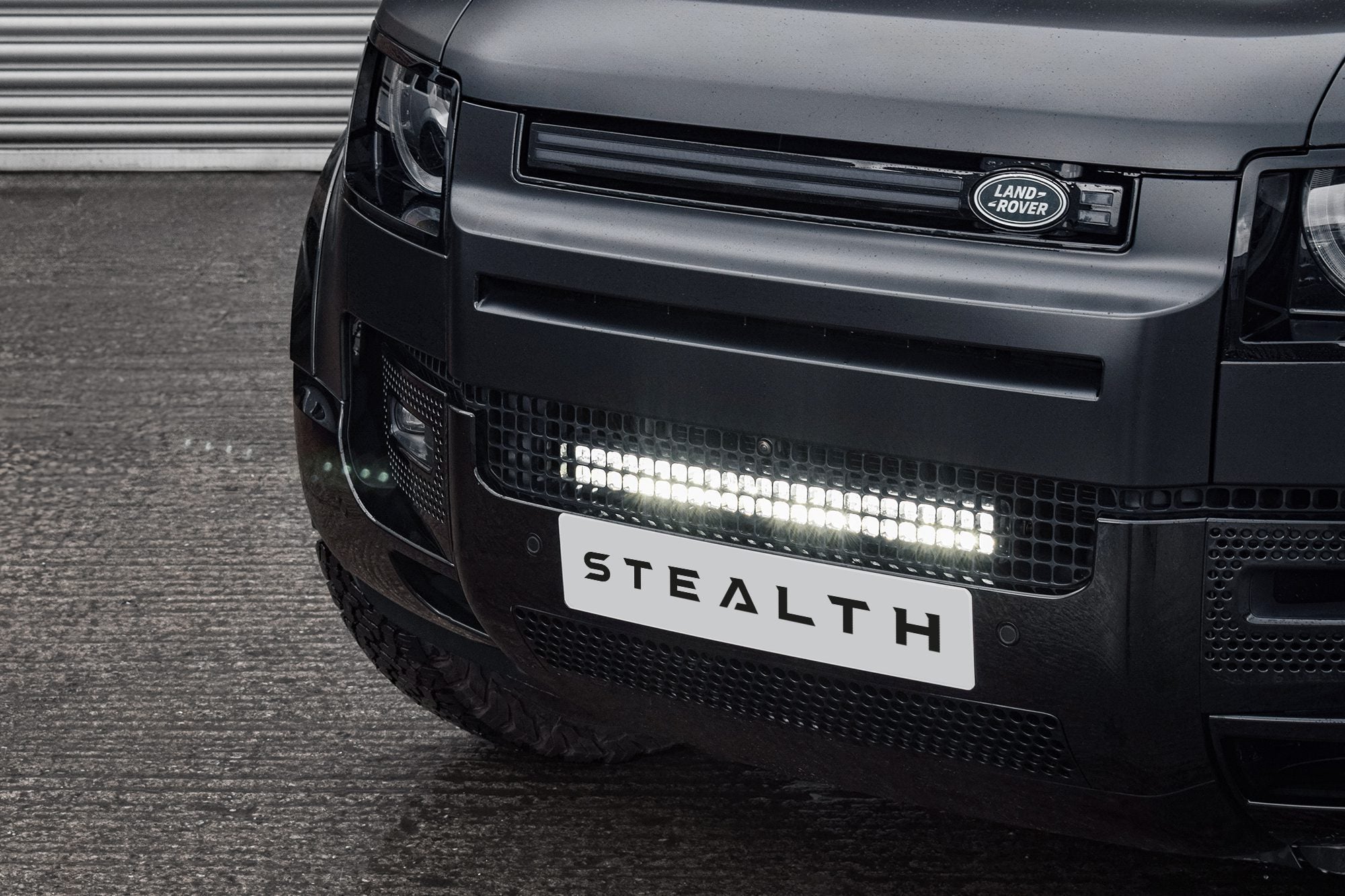 Stealth Land Rover Defender L663 2020+ 21" Luminous LED Integration Grille Kit - 16,800 Lumens