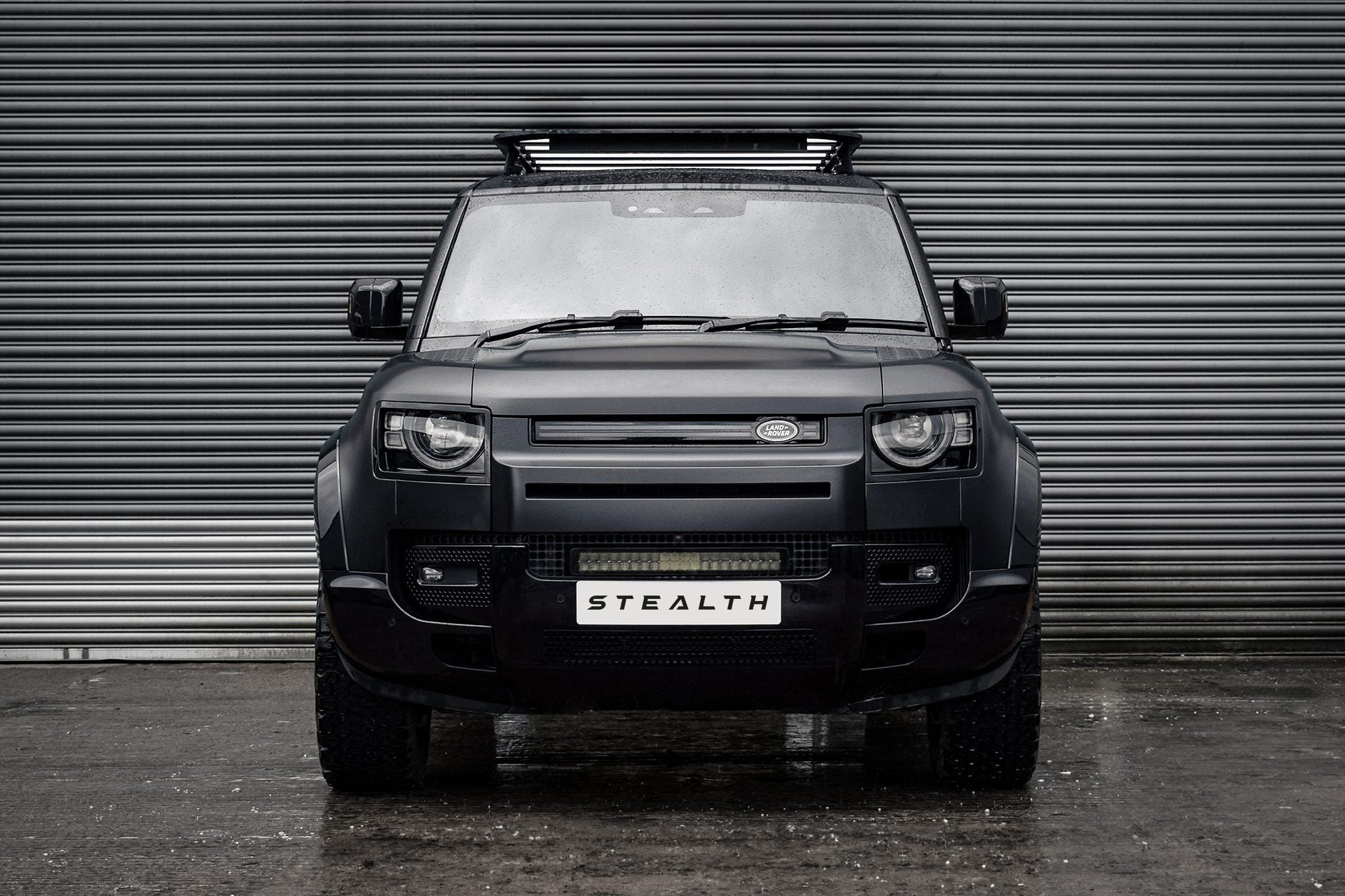 Stealth Land Rover Defender L663 2020+ 21" Luminous LED External Integration Grille Kit - 16,800 Lumens