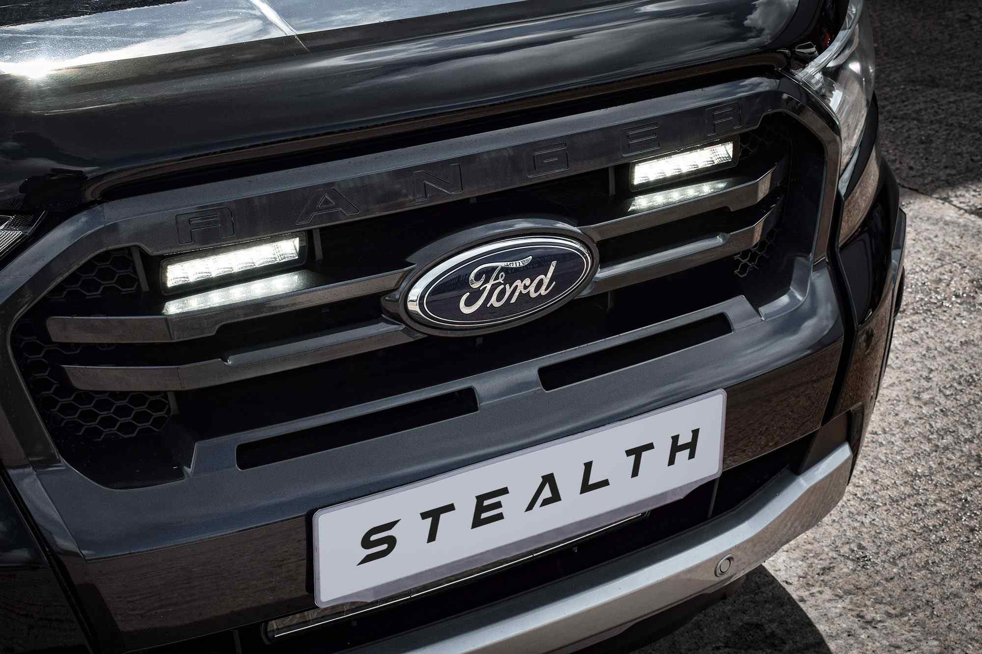 Stealth Ford Ranger T8 2018-2022 Twin 6" Luminous LED Integration Grille Kit - 5,760 Lumens