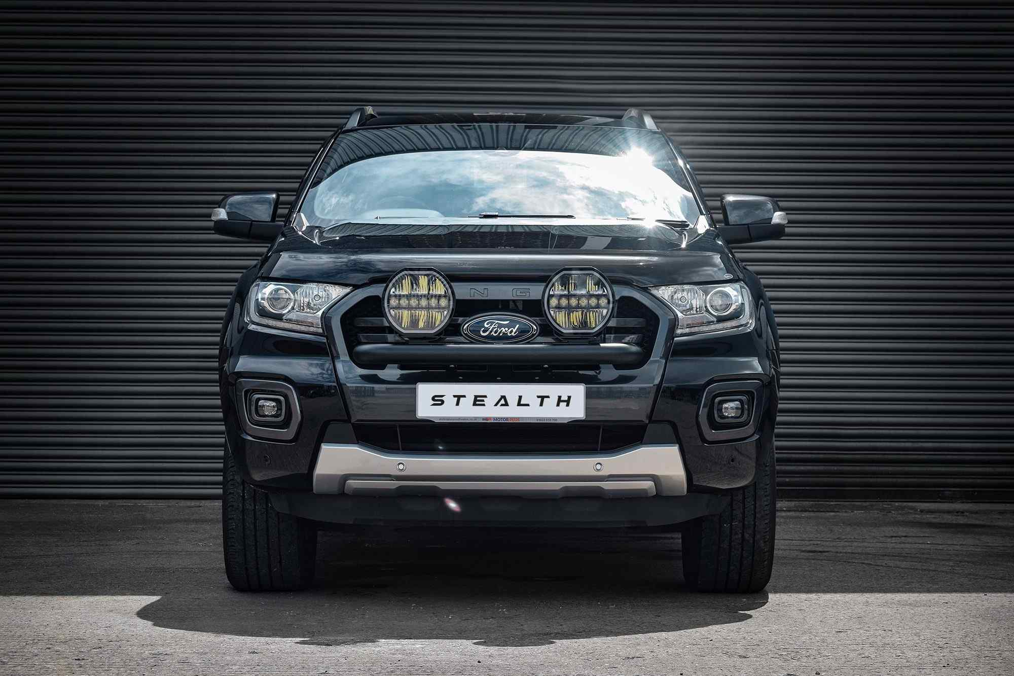 Stealth Ford Ranger T8 2018-2022 Twin 9" Luminous LED Spot Light Kit - 15,874 Lumens