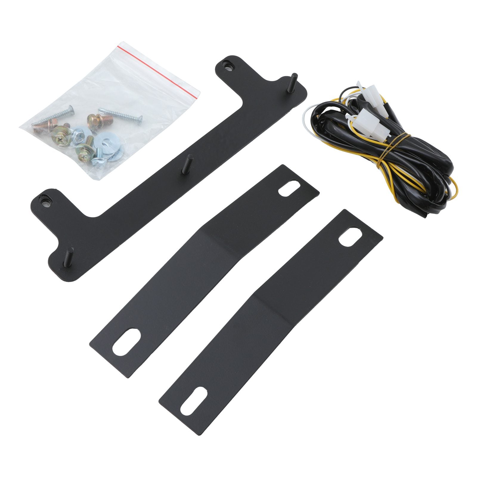 Toyota Hilux Invincible X MK8 18-21 Gloss Black LED Front Bumper A Bar