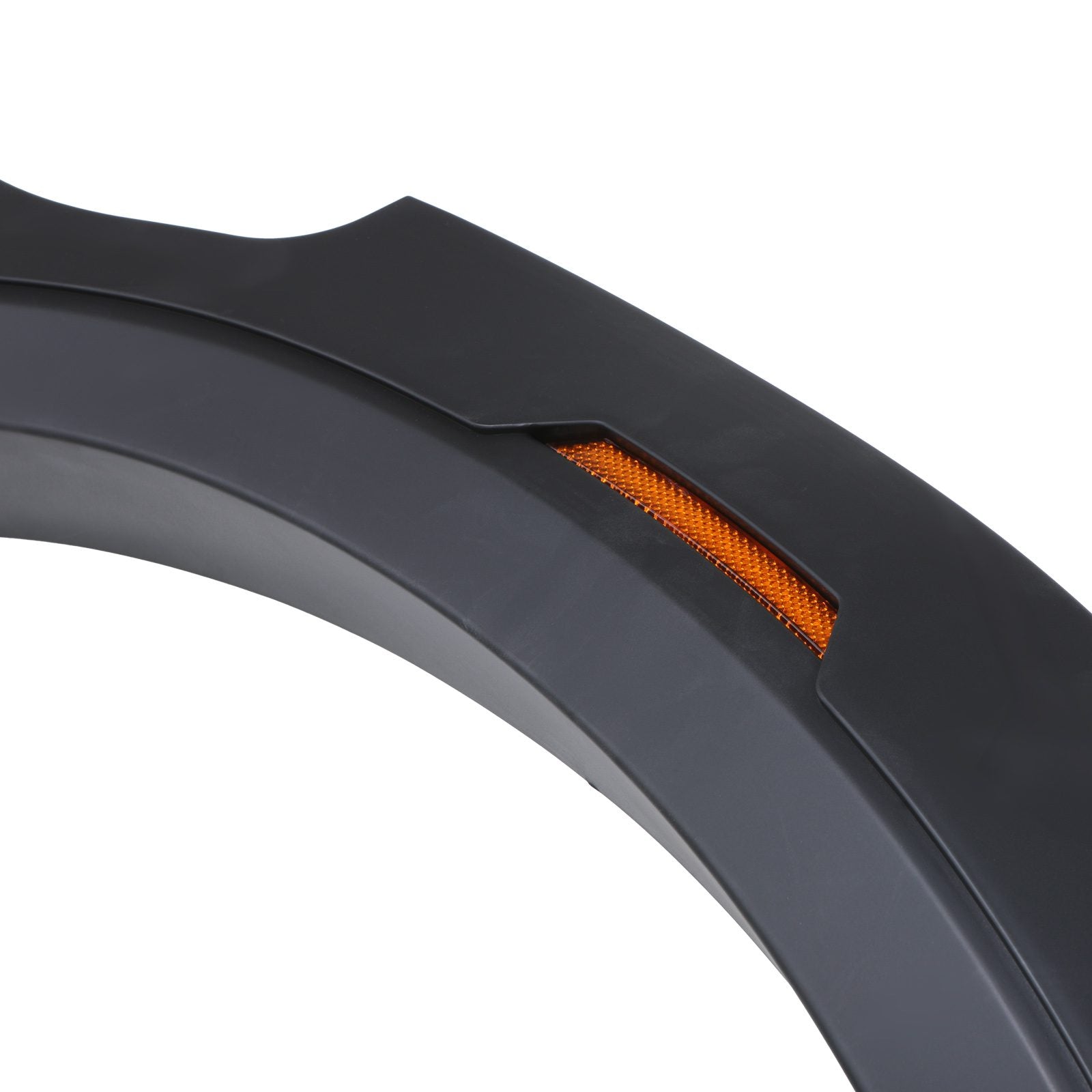 Ford Ranger T7 T8 15-22 Matte Black Wide Wheel Arch Kit with Amber LEDs