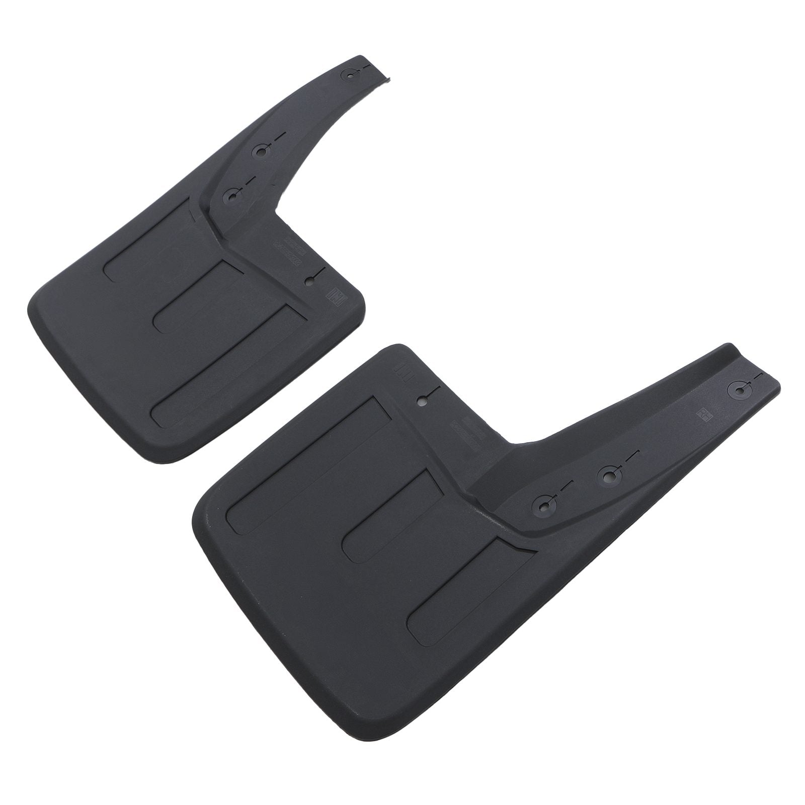 Toyota Hilux Revo MK8 15-21 TRD Style Black Mud Guard Flaps