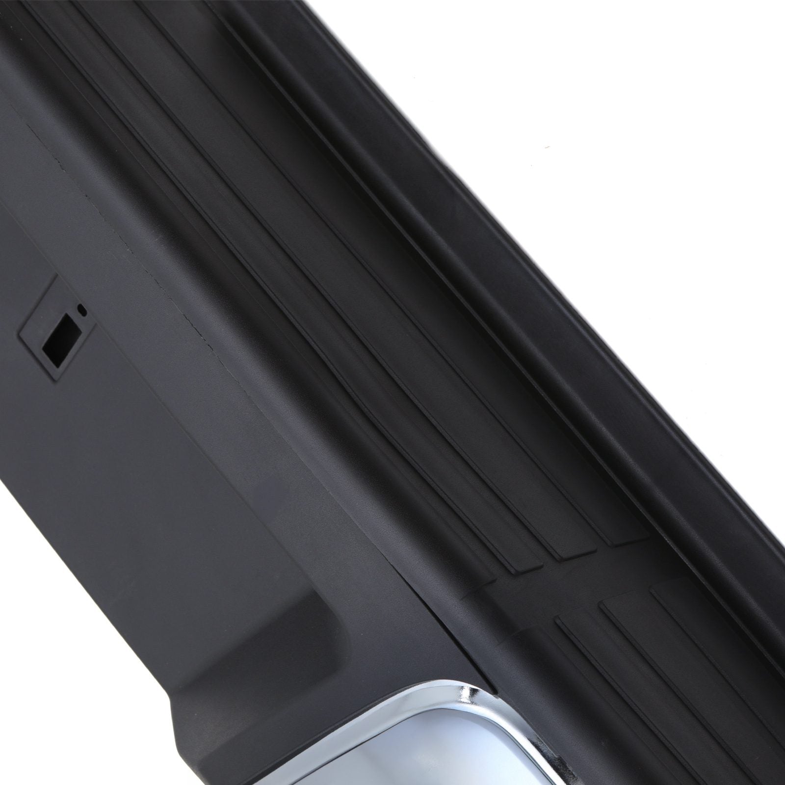 Isuzu D-Max RT 12-20 Chrome Rear Bumper with Sensor holes