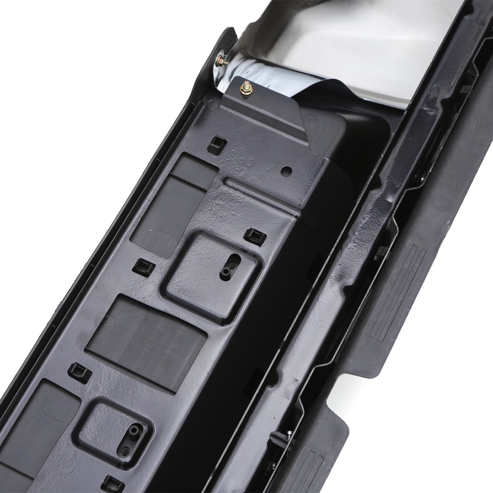 Isuzu D-Max RT 12-20 Chrome Rear Bumper with Sensor holes
