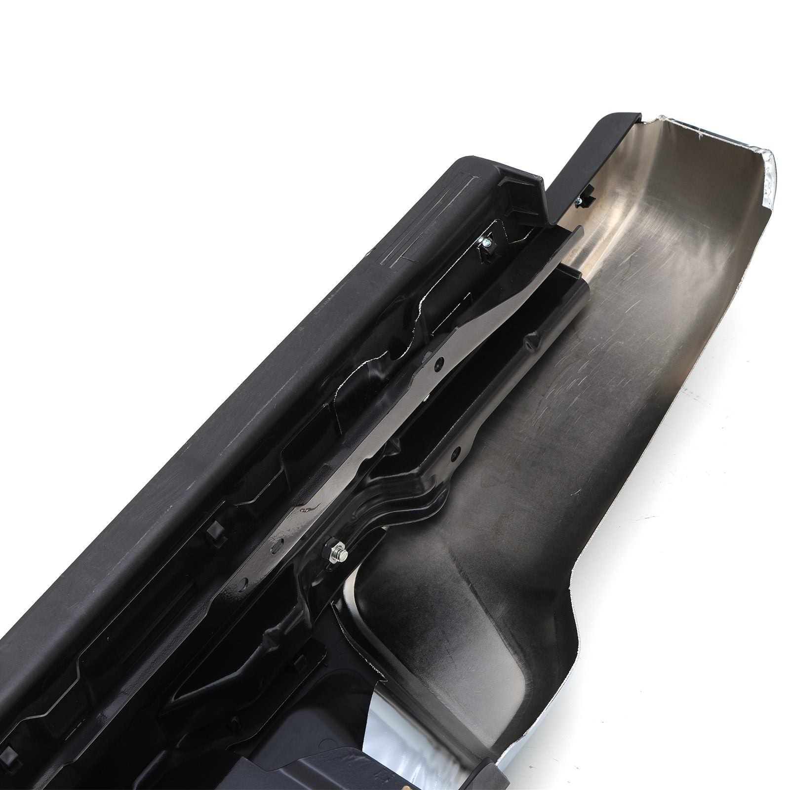 Isuzu D-Max RT 12-20 Chrome Rear Bumper with Sensor holes