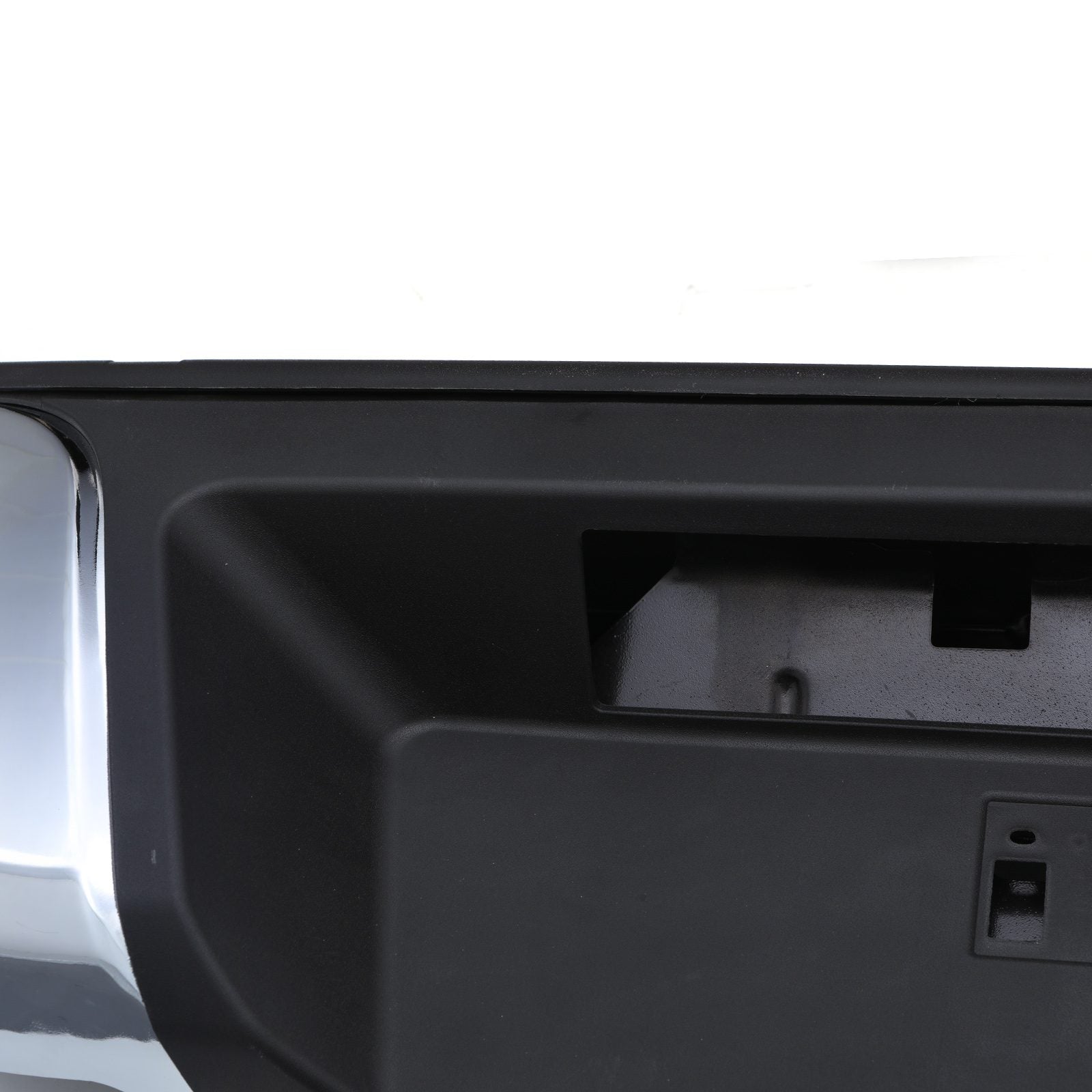 Isuzu D-Max RT 12-20 Chrome Rear Bumper with Sensor holes