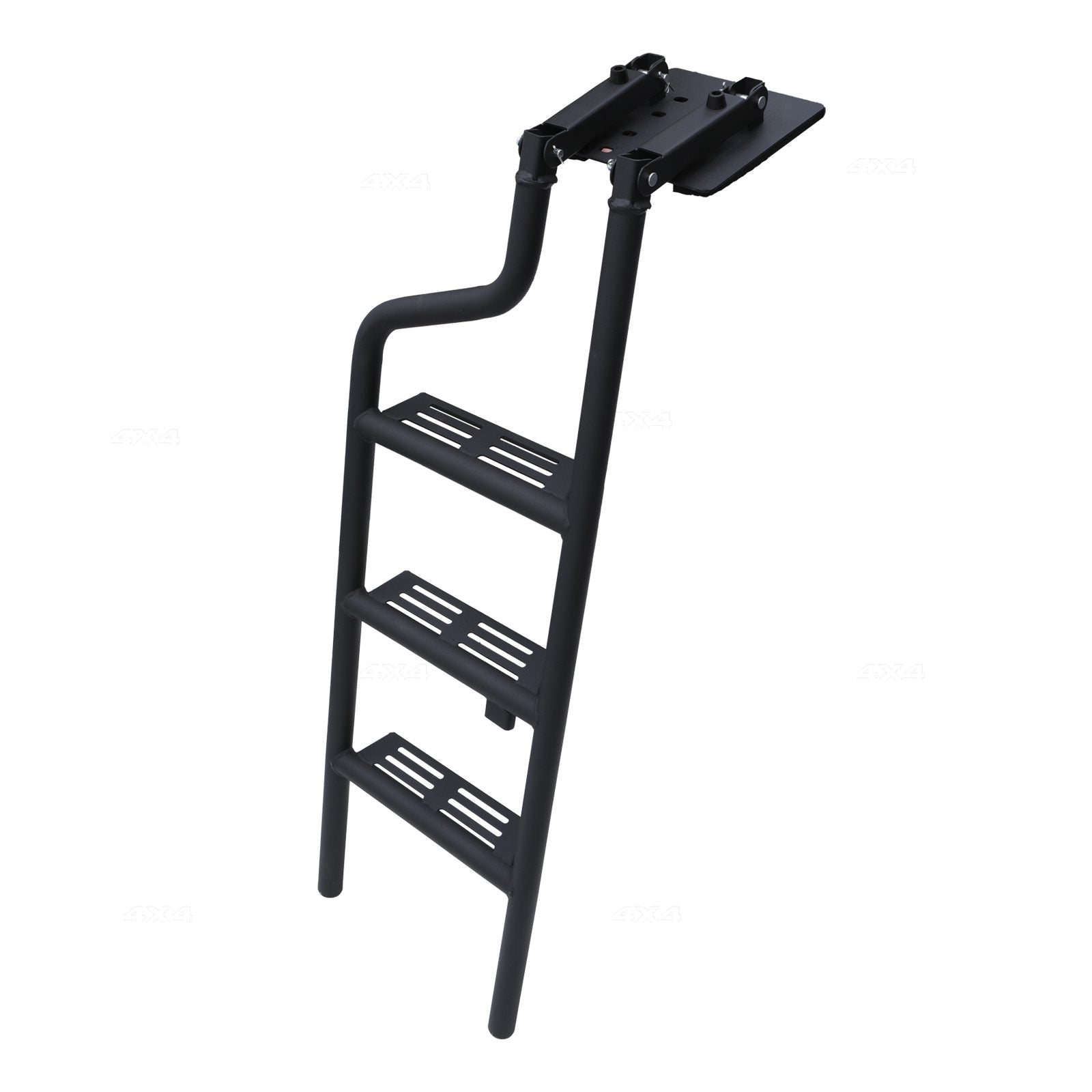 Mitsubishi L200 Series 4 5 6 2005+ Black Rear Tailgate Folding Ladder