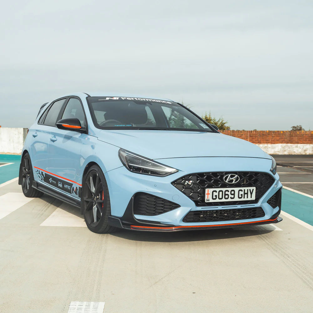 HYUNDAI I30N FRONT CARBON FIBRE SPLITTER (FACELIFT) - CT DESIGN