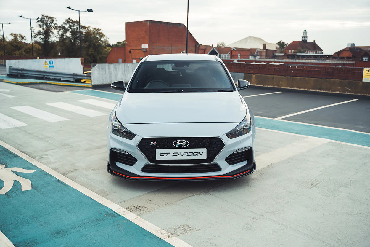 HYUNDAI I30N FRONT CARBON FIBRE SPLITTER (PRE-FACELIFT) - CT DESIGN