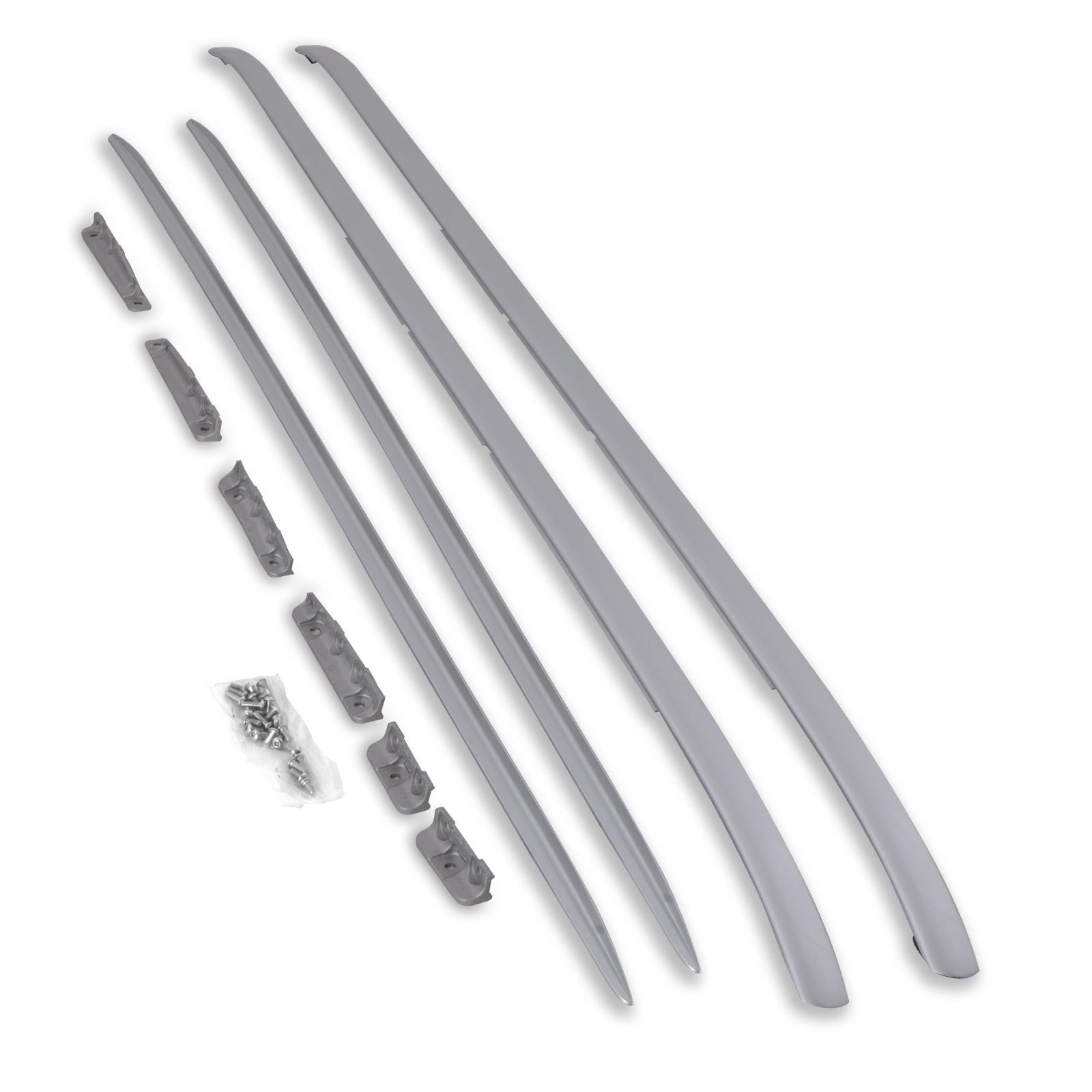 Predator 4x4 Full Length Silver Roof Rails To Fit Range Rover Sport L494 14-19