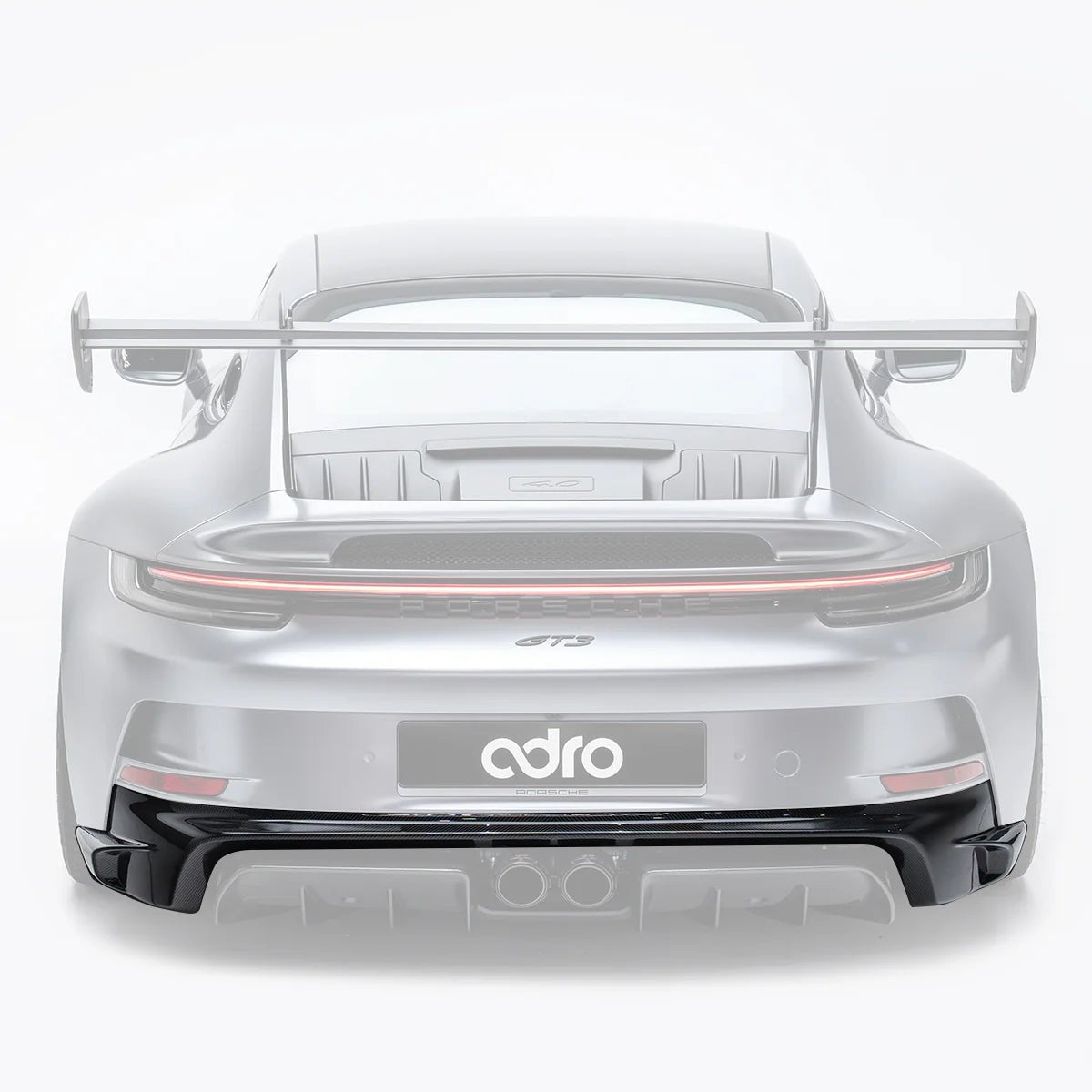 PORSCHE 992.1 GT3 PRE-PREG CARBON FIBRE REAR APRON PANEL BY ADRO