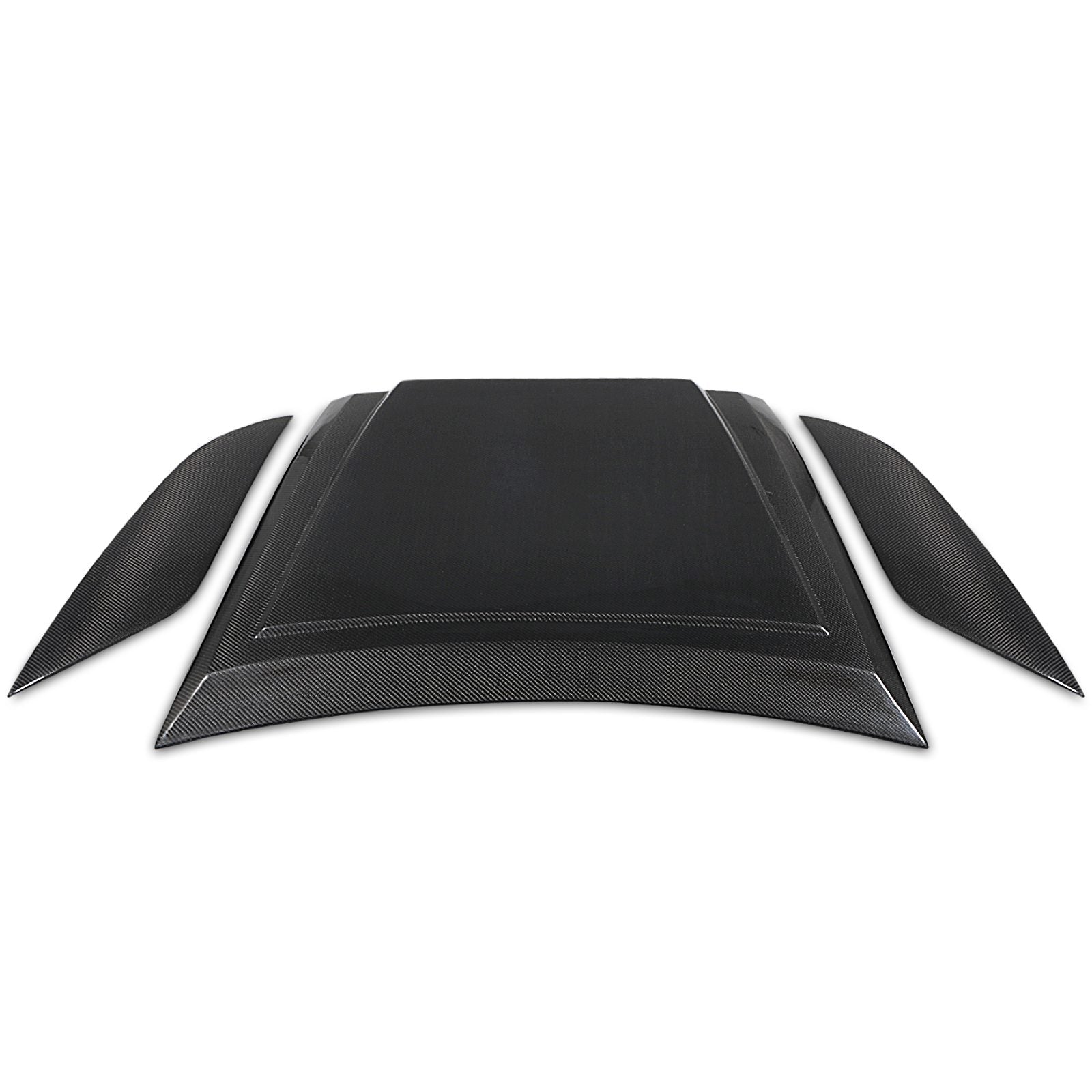 Predator 4x4 Carbon Fibre Bonnet Scoop + Wing Inserts To Fit Land Rover Defender L663 2020+