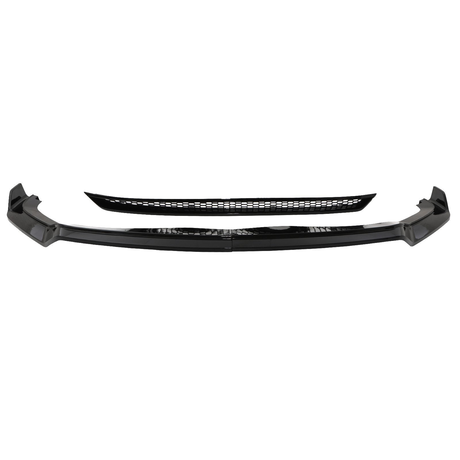 VW Transporter T6.1 2019+ Gloss Black Front Lip Splitter