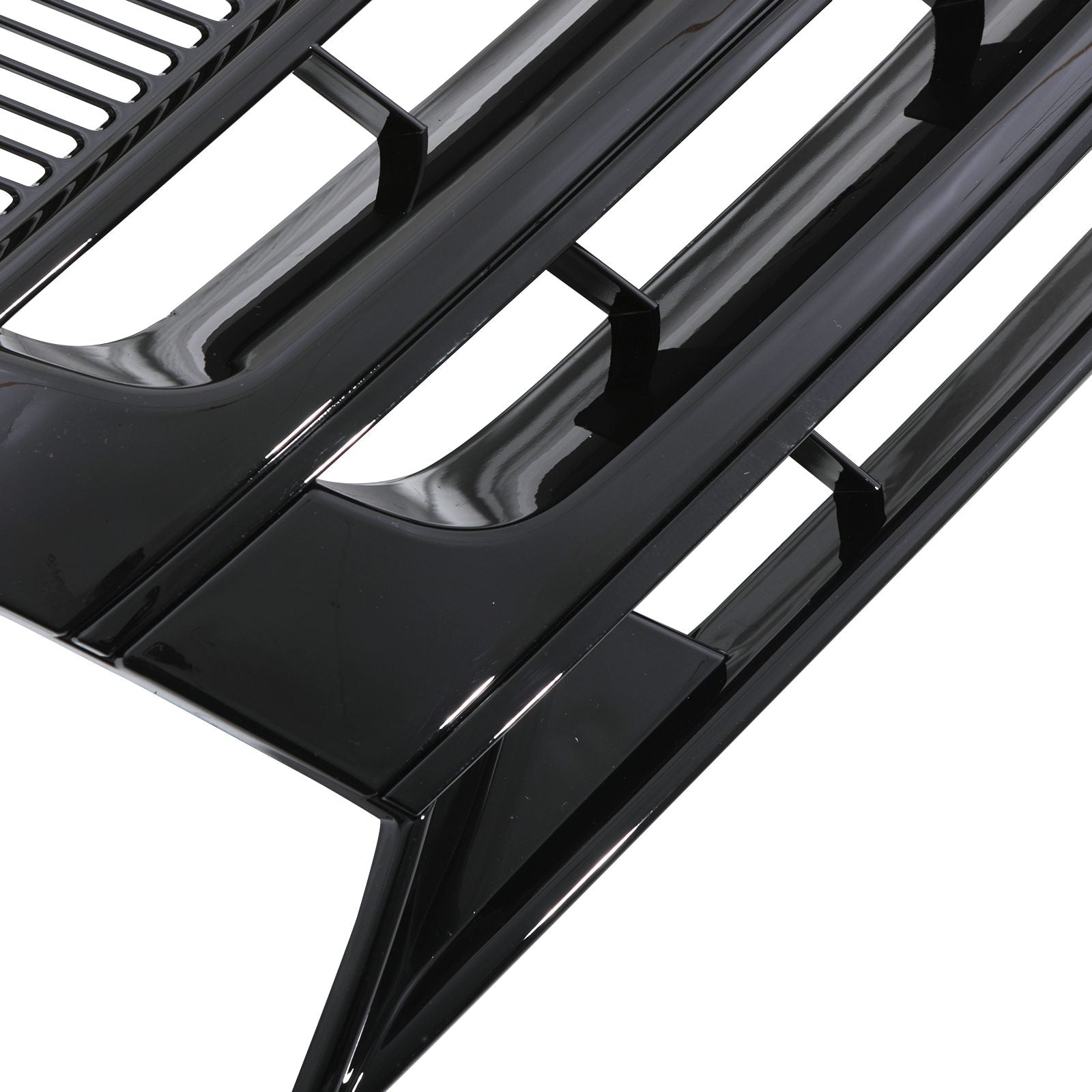 VW Transporter T5.1 10-15 Badgeless Front Grille - Gloss Black
