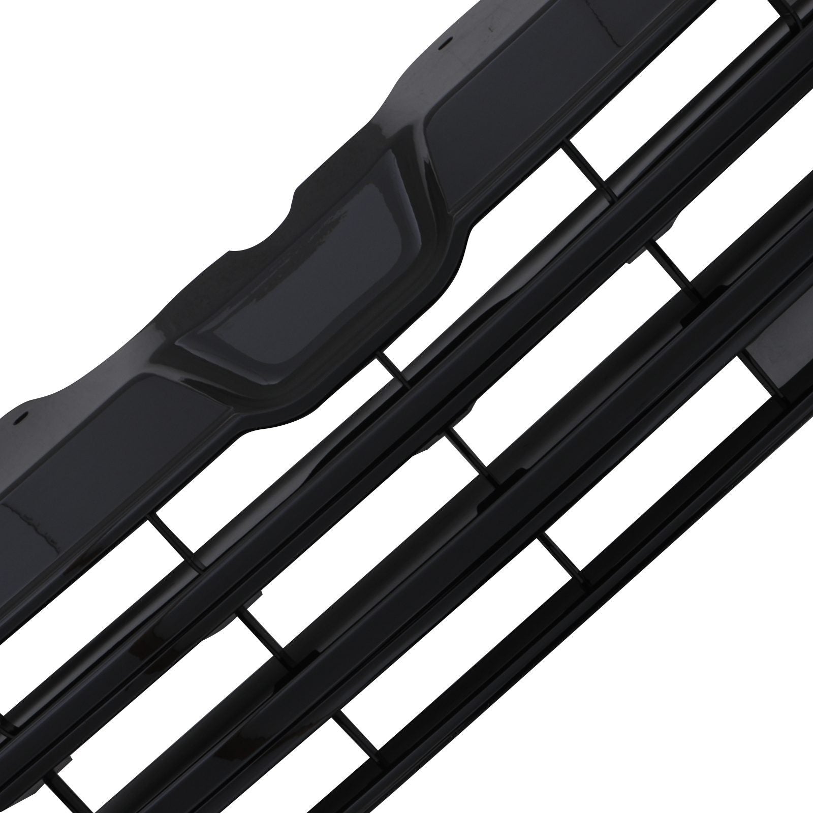 VW Transporter T5.1 10-15 Badgeless Front Grille - Gloss Black