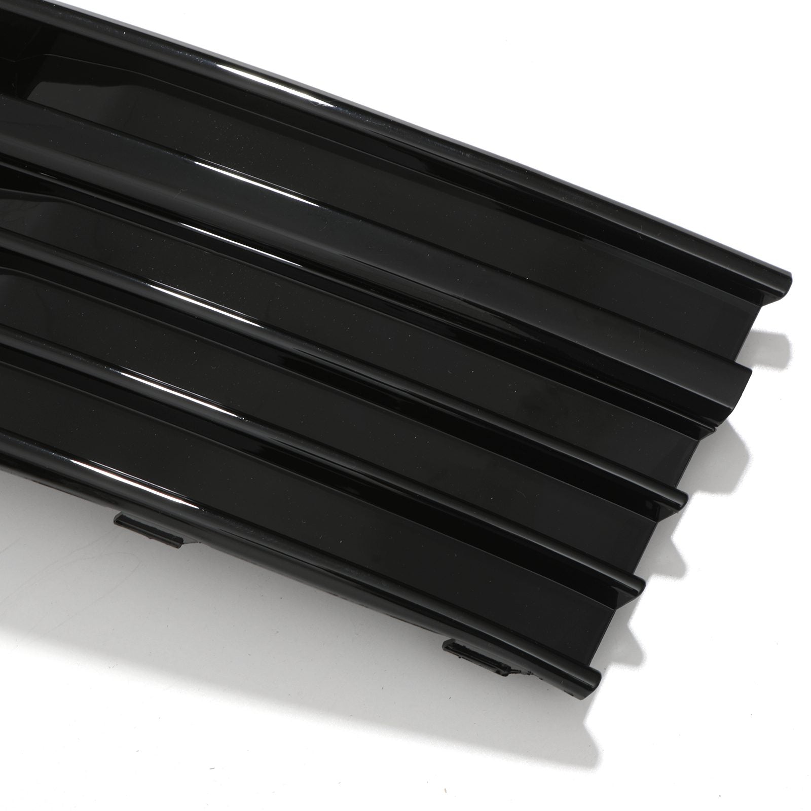 VW Transporter T6 16-19 Gloss Black Lower Grille Trim Set (Parking Sensor Models)