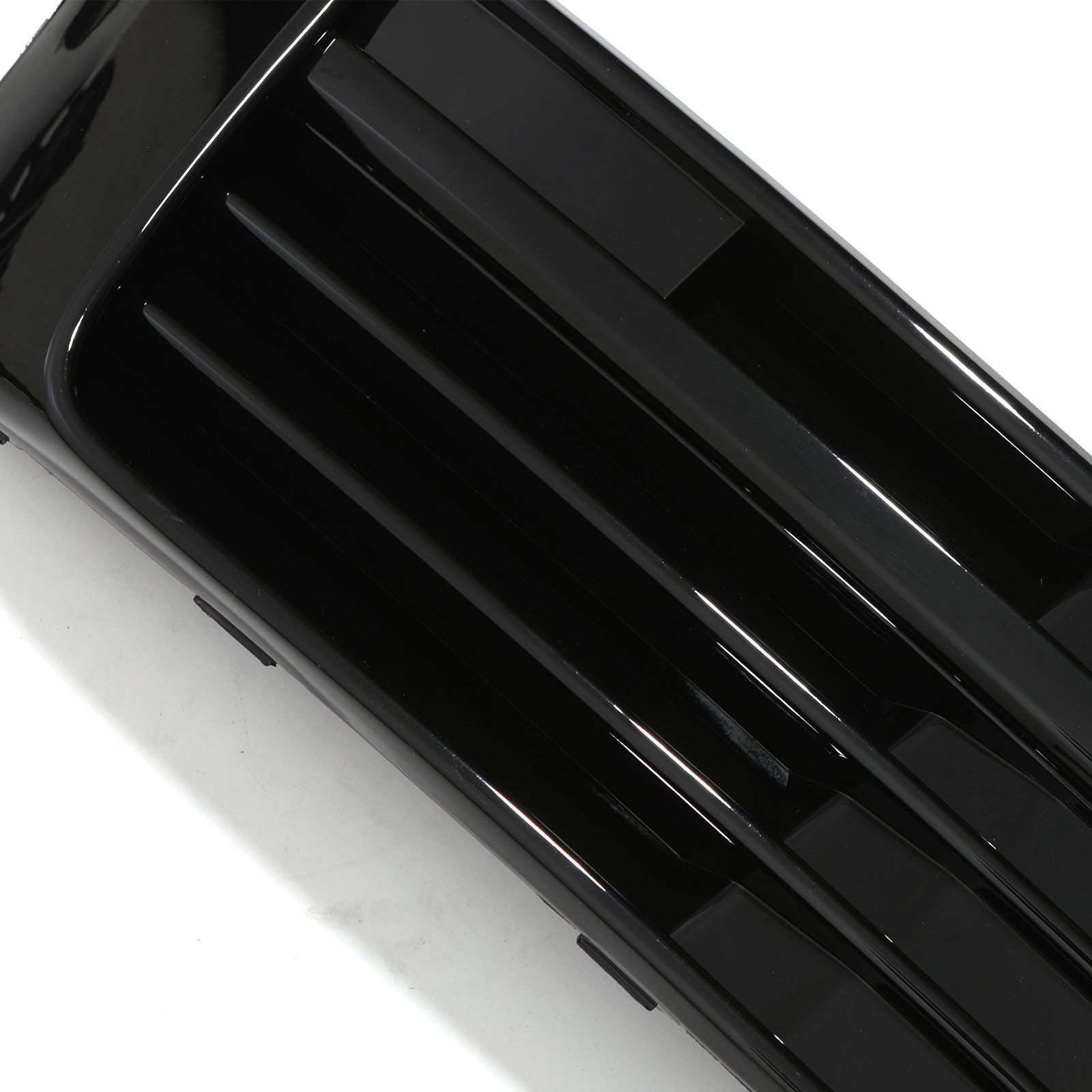 VW Transporter T6 16-19 Gloss Black Lower Grille Trim Set (Parking Sensor Models)