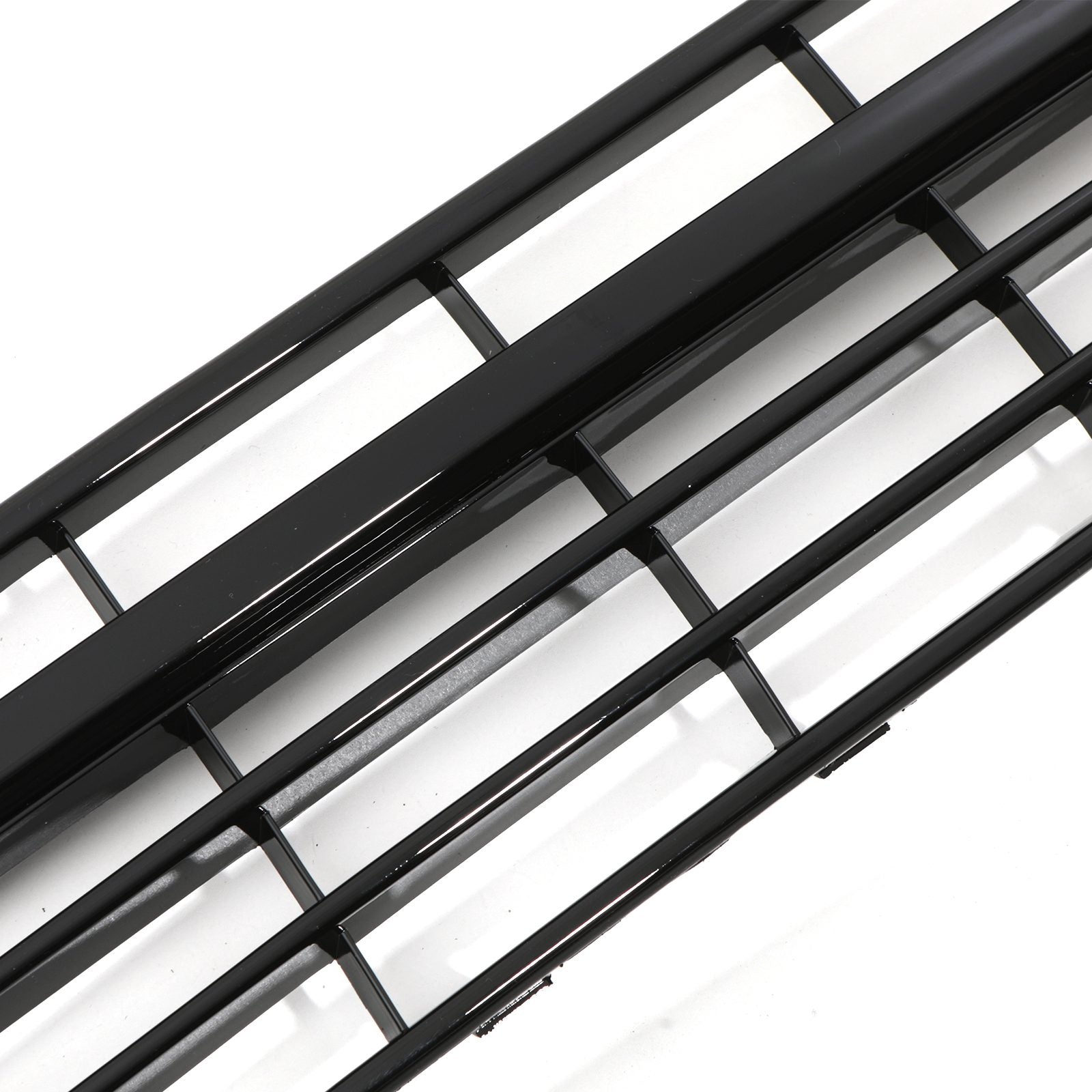 VW Transporter T6 16-19 Gloss Black Lower Grille Trim Set (Parking Sensor Models)