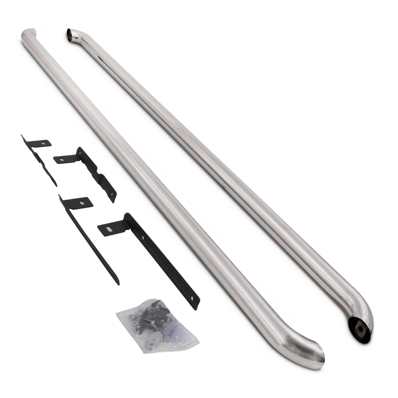 VW Transporter T5 & T6 SWB 03+ Stainless Steel Side Bars