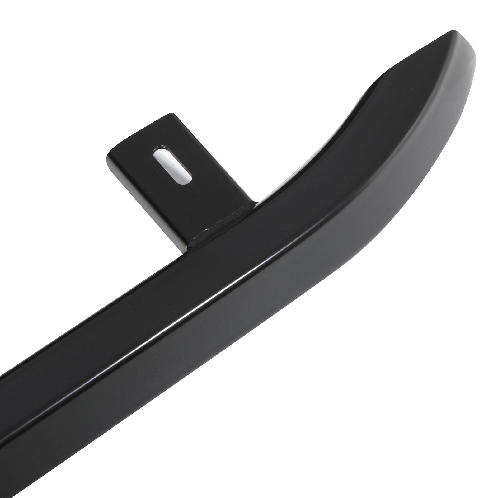 VW Transporter T5 & T6 LWB 03+ Gloss Black Trapezoid Side Bars