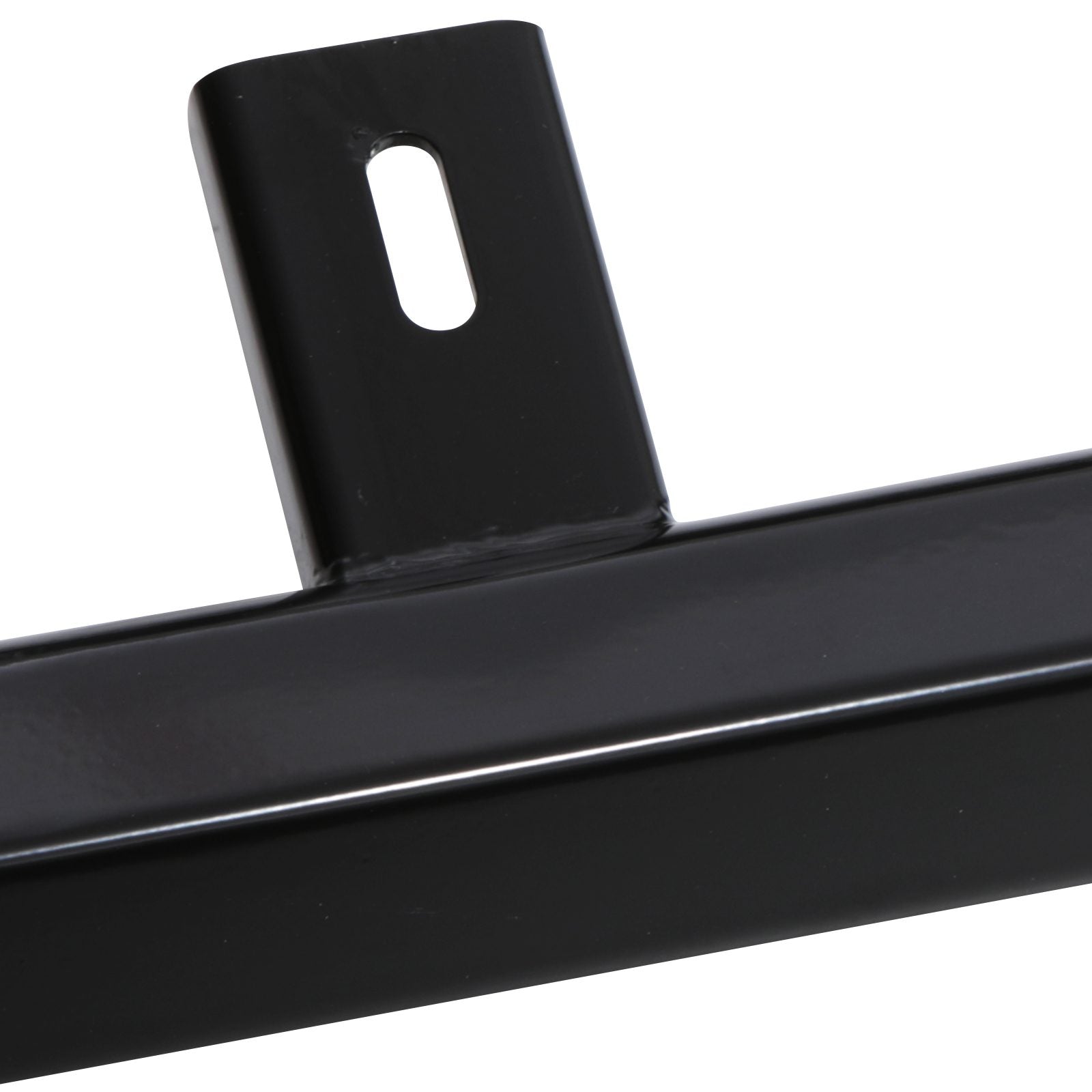 VW Transporter T5 & T6 LWB 03+ Gloss Black Trapezoid Side Bars