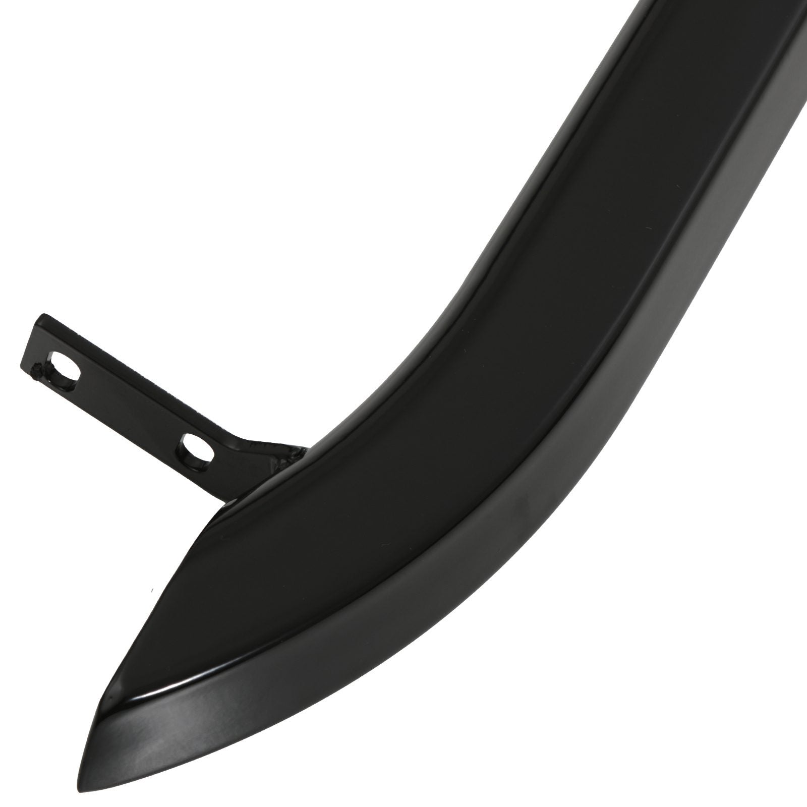 Ford Transit Custom SWB 2013+ Gloss Black Trapezoid Side Bars