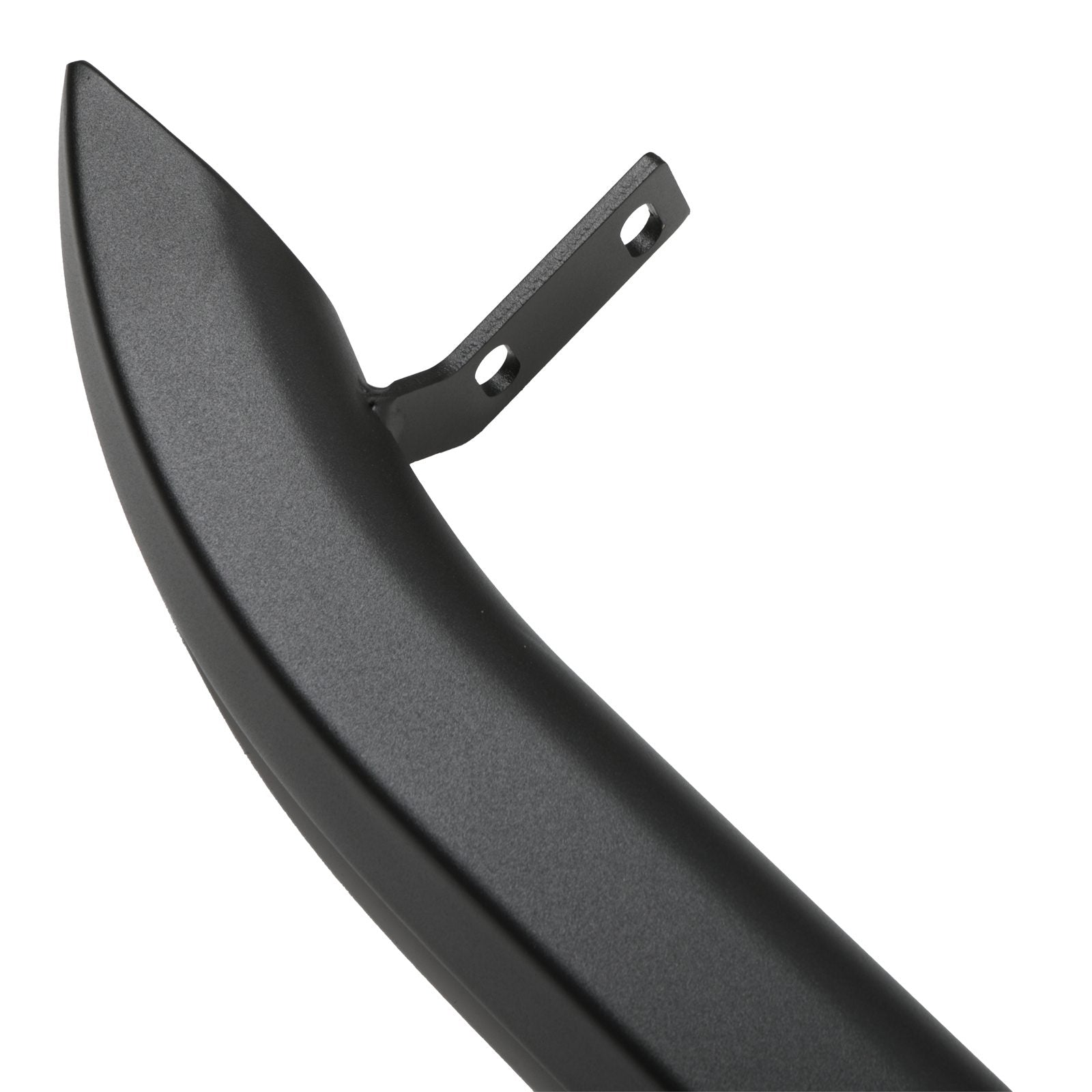 Ford Transit Custom LWB 2013+ Matte Black Trapezoid Side Bars