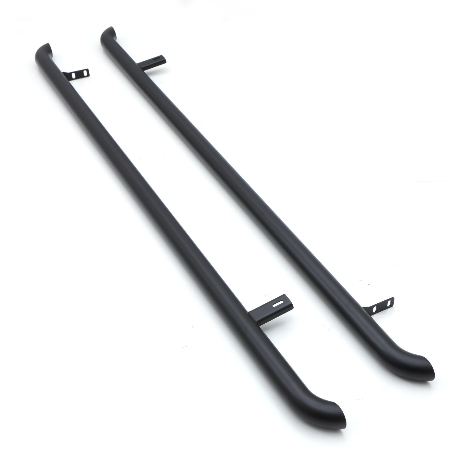 Ford Transit Custom SWB MK2 2023+ Matte Black 2.4" Side Bars