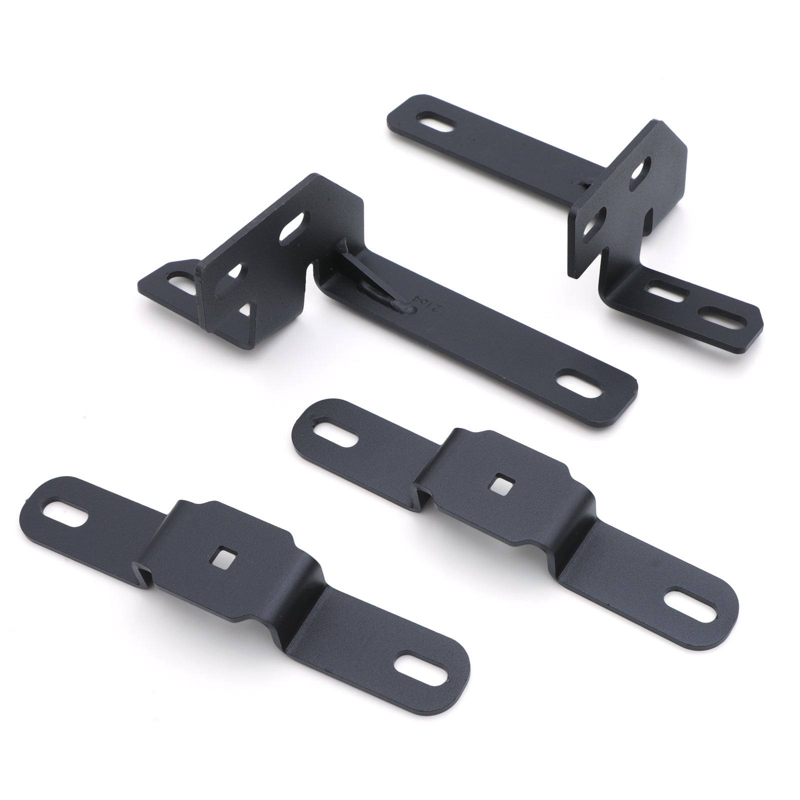 Ford Transit Custom SWB MK2 2023+ Matte Black 2.4" Side Bars