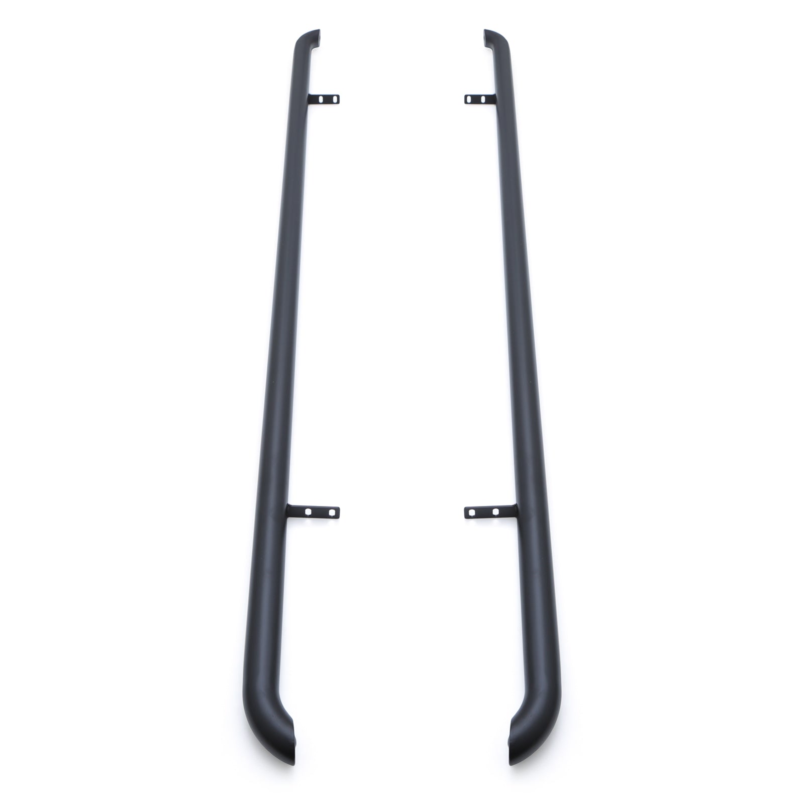 Ford Transit Custom LWB MK2 2023+ Matte Black 2.4" Side Bars