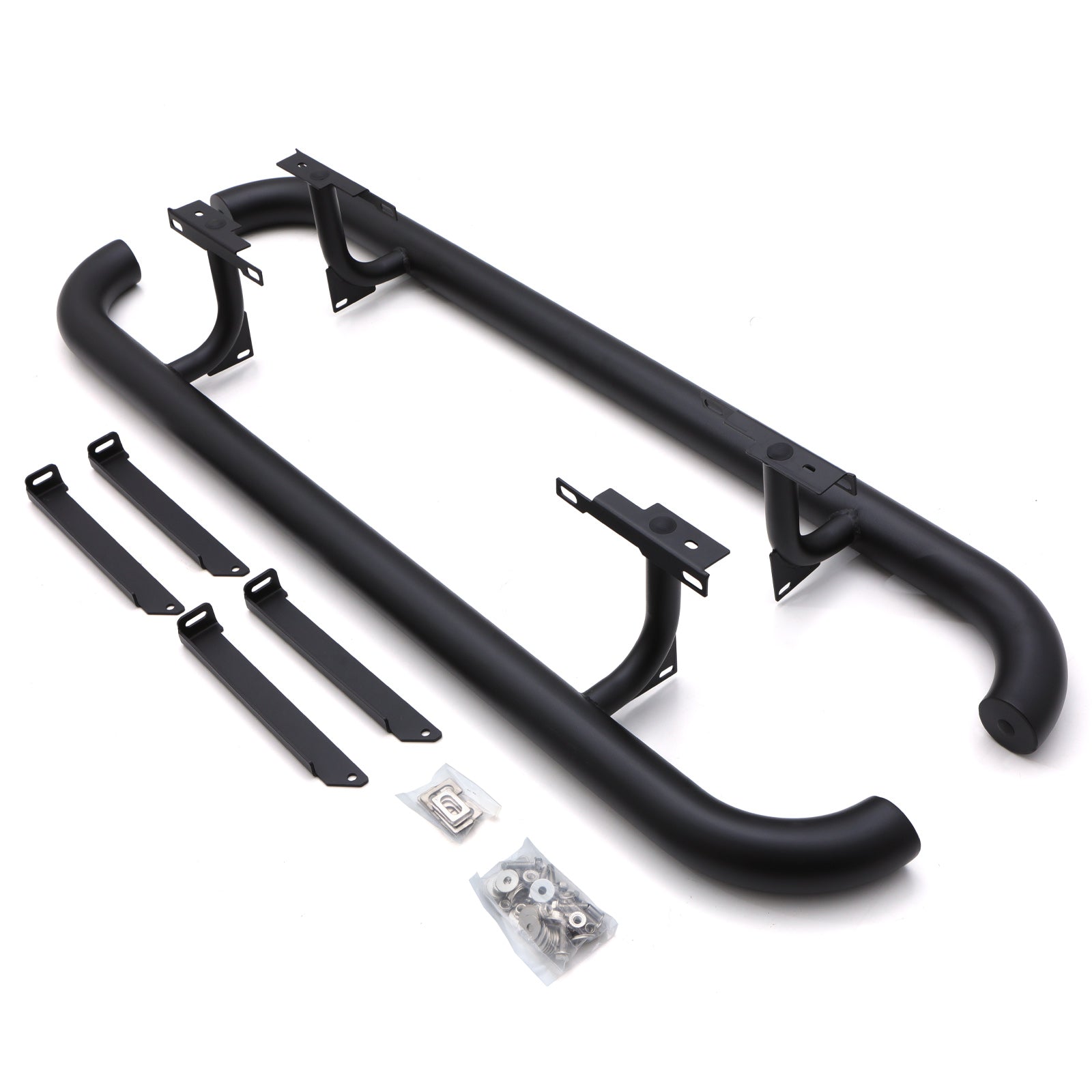 Land Rover Defender 110 L316 83-16 Matte Black 3" Side Bars