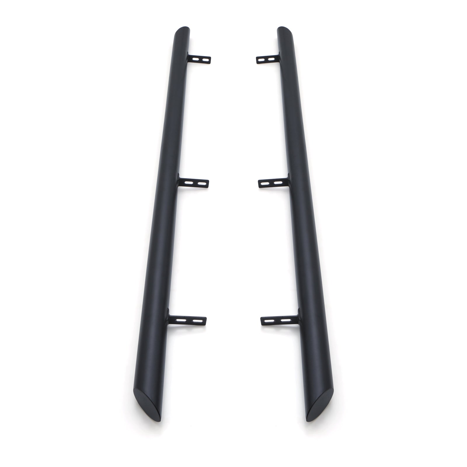 Isuzu D-Max RG MK3 Double Cab 2021+ Matte Black 3" Side Bars