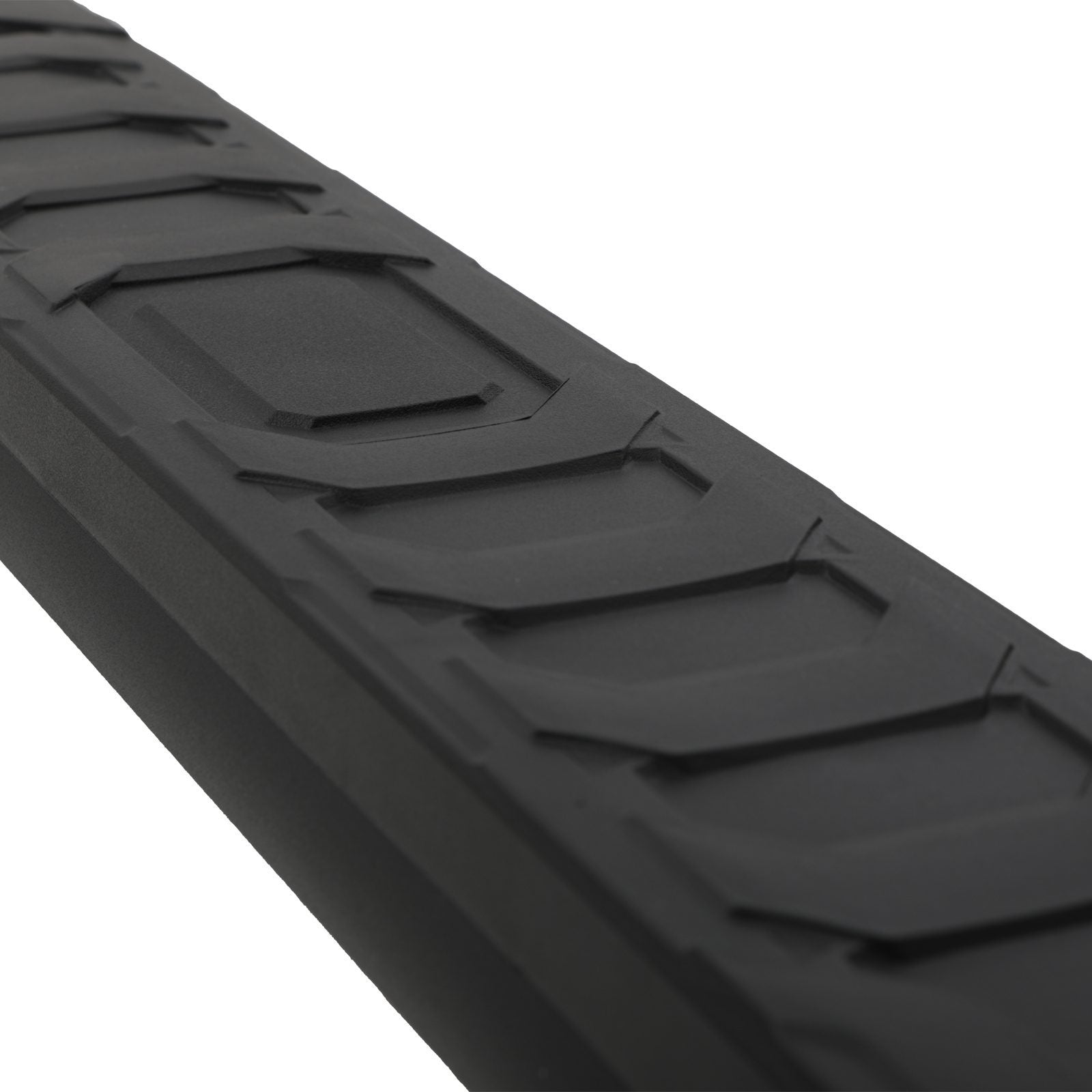 VW Amarok 2010-2020 Black Oval Side Bars With Foot Grips