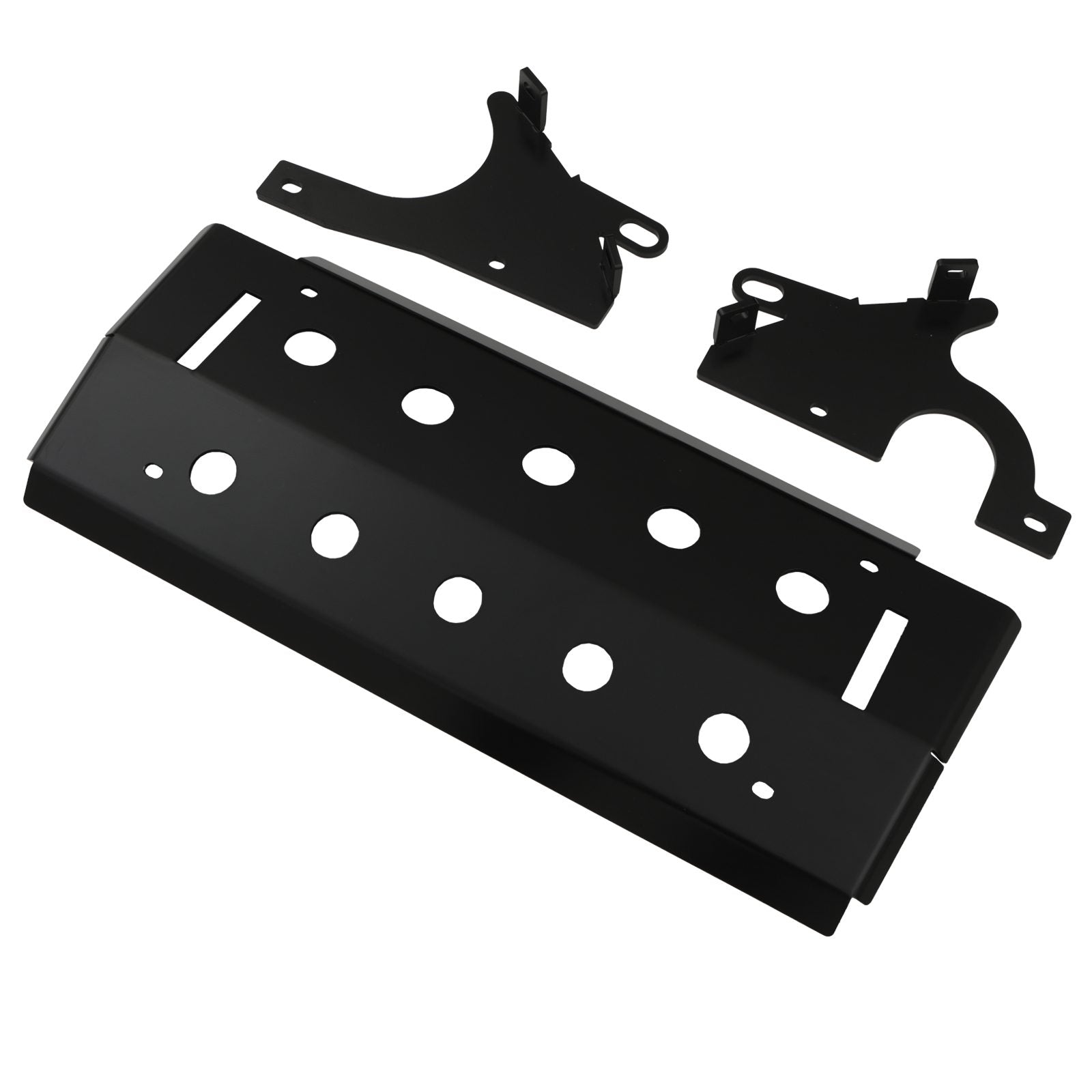 Predator 4x4 Black Front Bumper Protector To Fit Land Rover Defender L316 83-16
