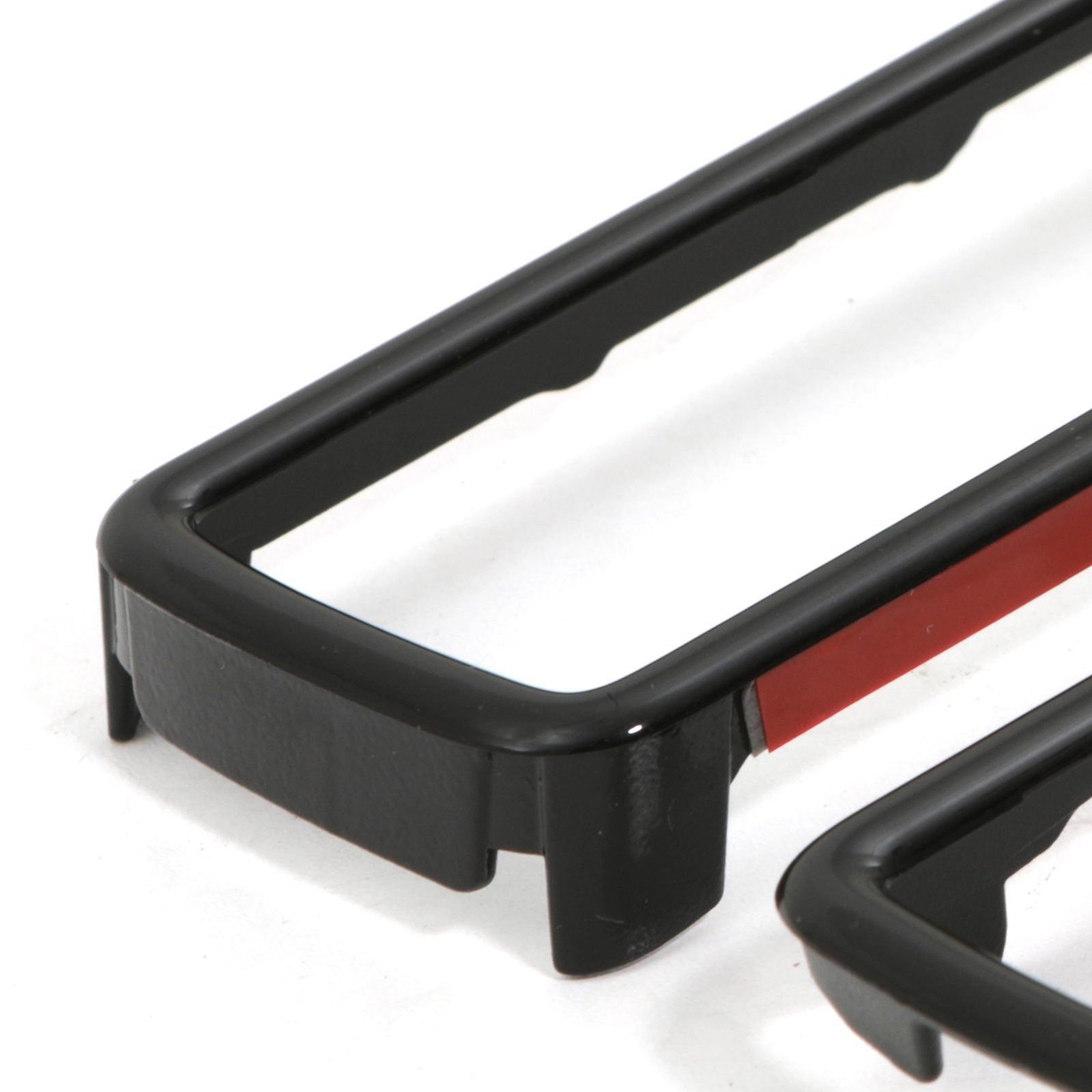 Predator 4x4 Gloss Black Tow Hook Trim Cover To Fit Land Rover Defender L663 2020+