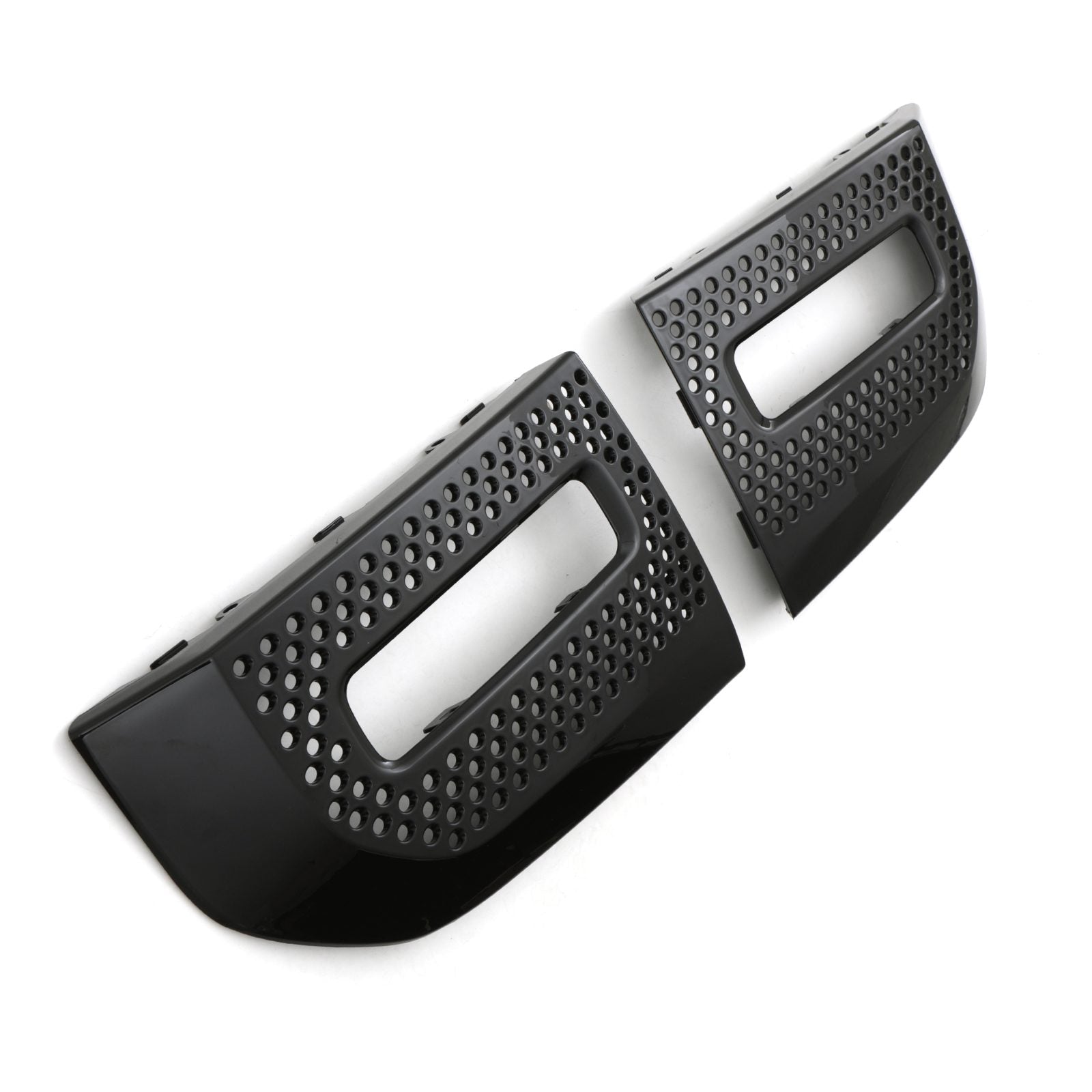 Predator 4x4 Gloss Black Front Outer Grille Inserts To Fit Land Rover Defender L663 2020+