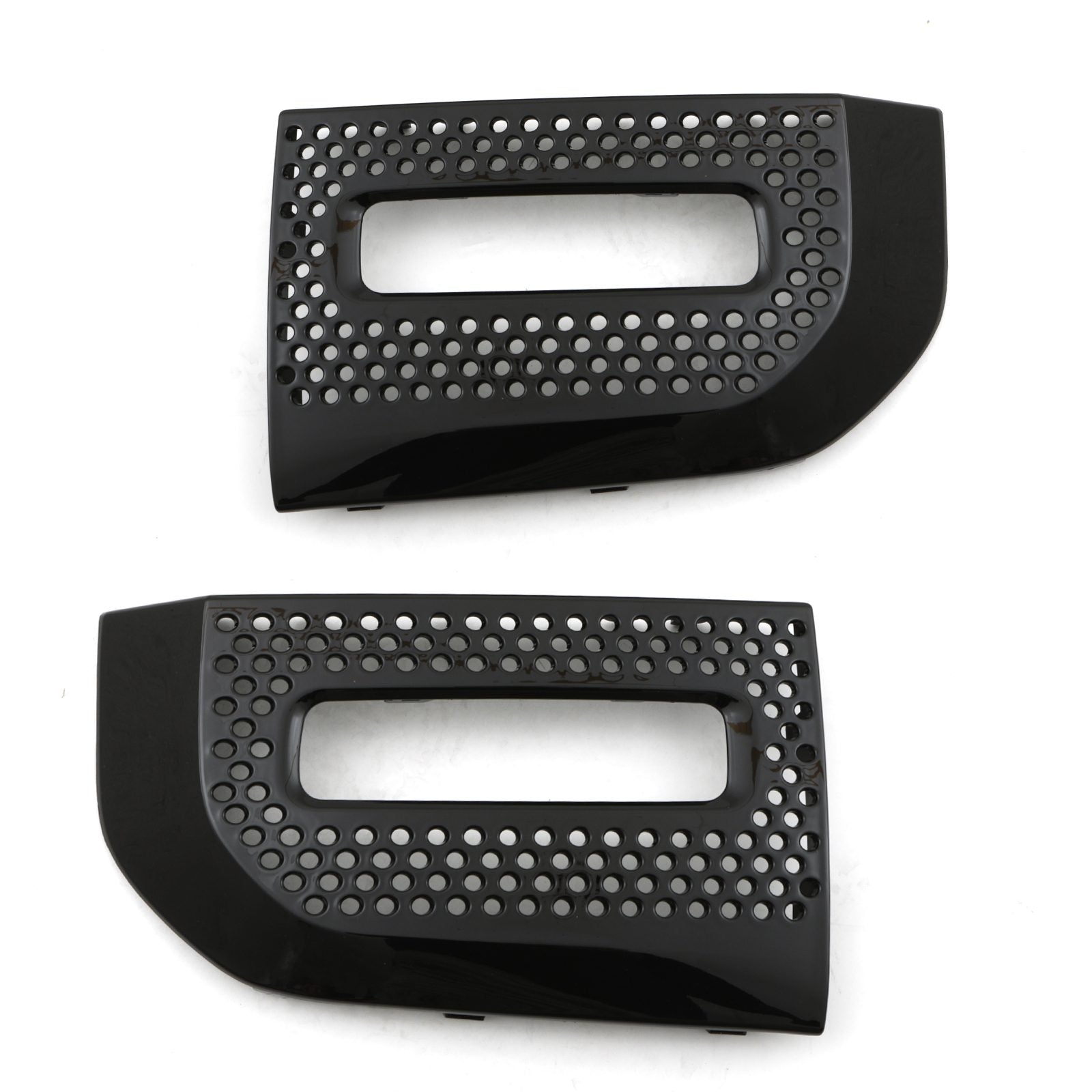 Predator 4x4 Gloss Black Front Outer Grille Inserts To Fit Land Rover Defender L663 2020+