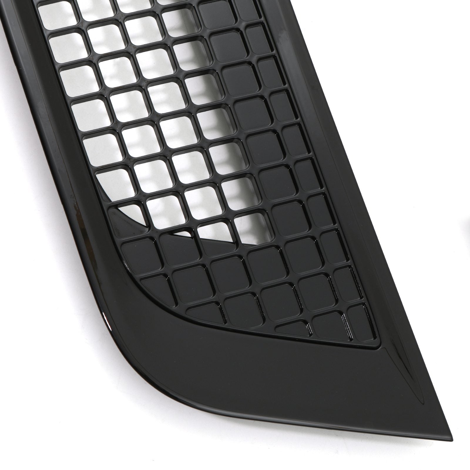 Predator 4x4 Gloss Black Front Wing Side Vents To Fit Land Rover Defender L663 2020+