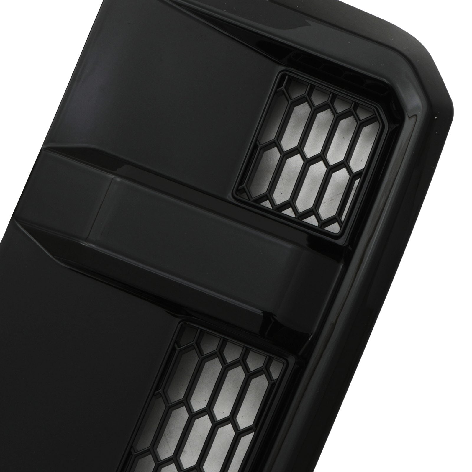Predator 4x4 Gloss Black Side Vents To Fit Land Rover Defender 90 110 130 L663 2020+